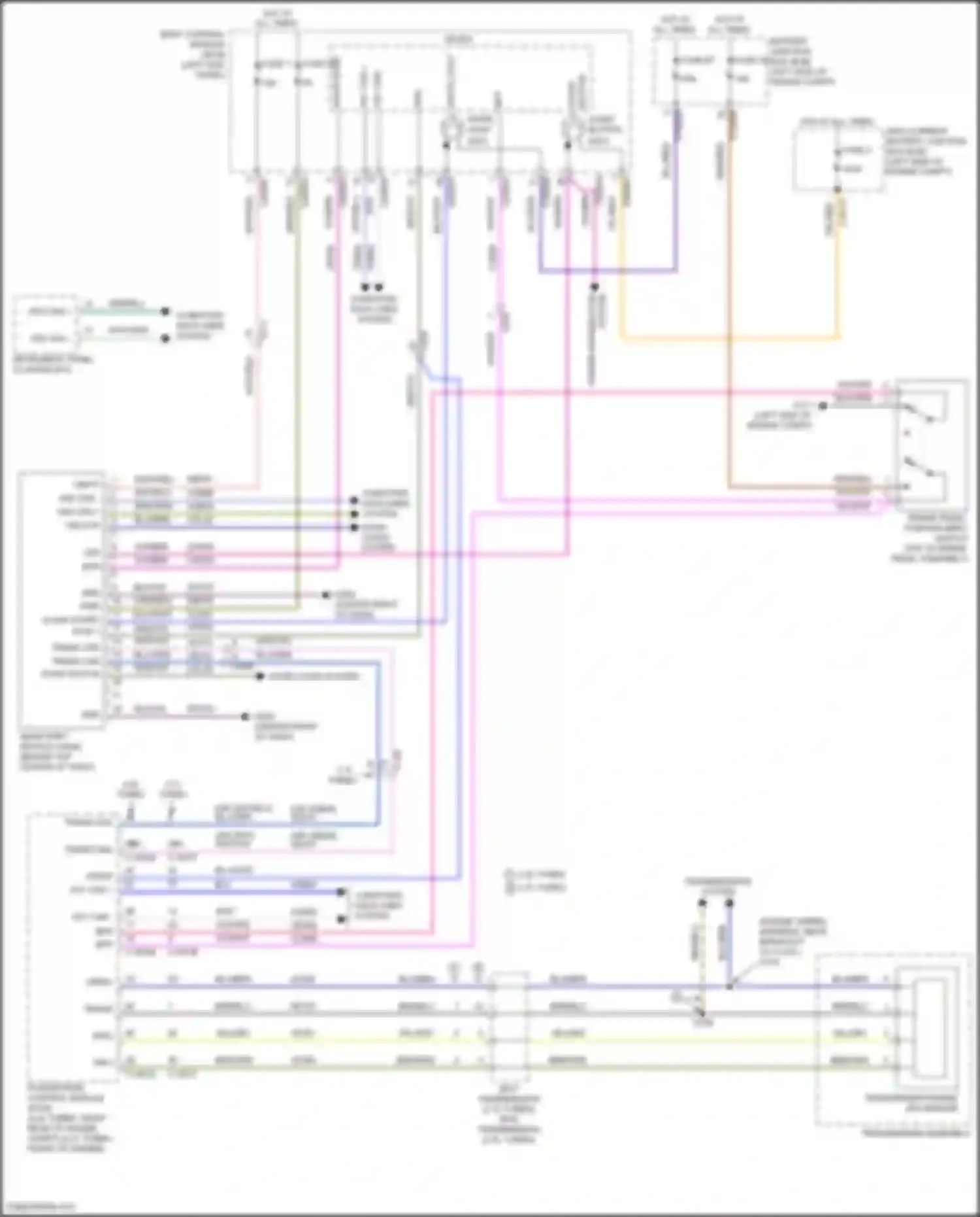 Wiring diagram yel/gry for Lincoln Nautilus I (2018-2024) (8 of 58)