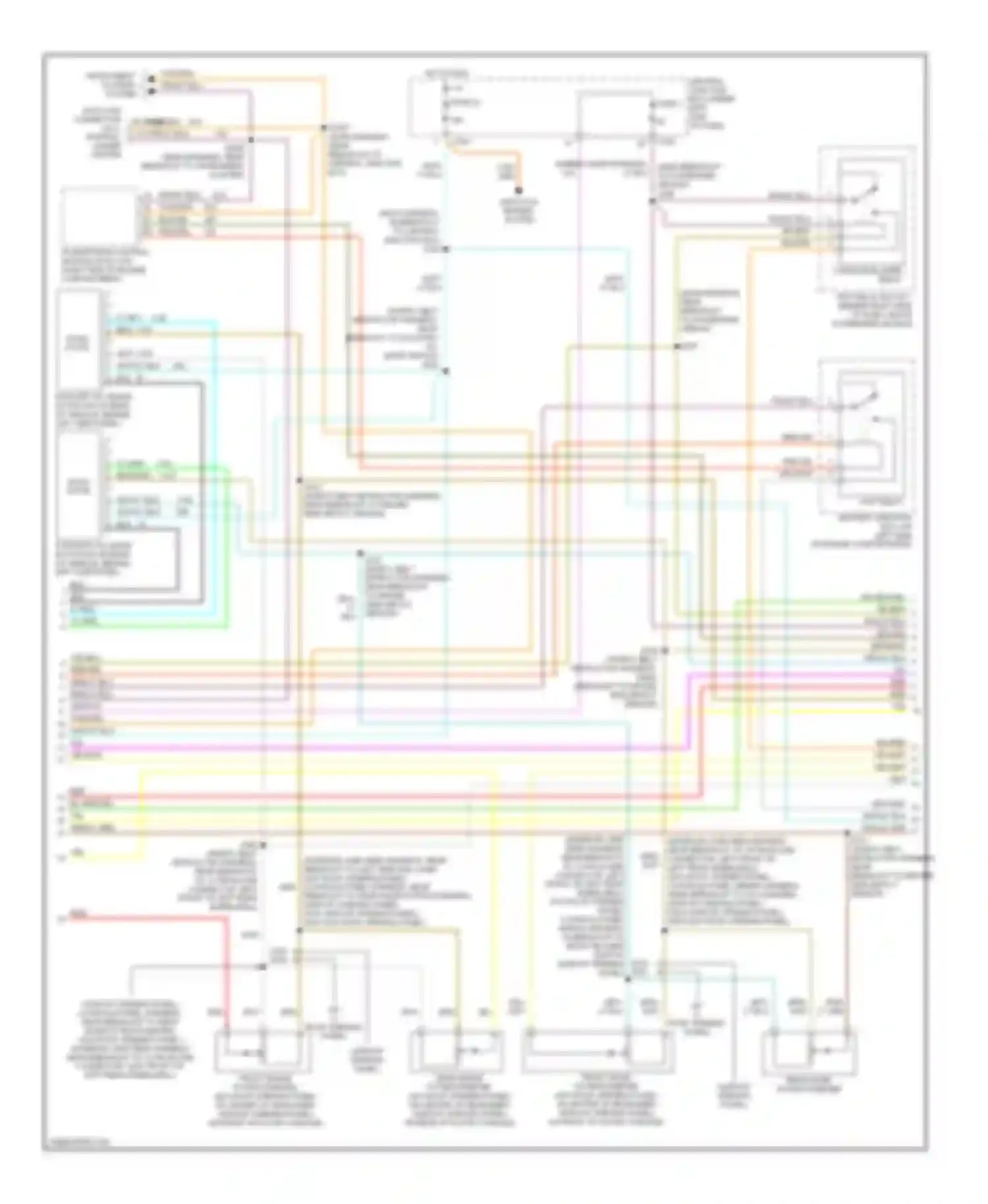 Navigator Lincoln I (1997-2003): Automatic a/c circuit (2 of 3)