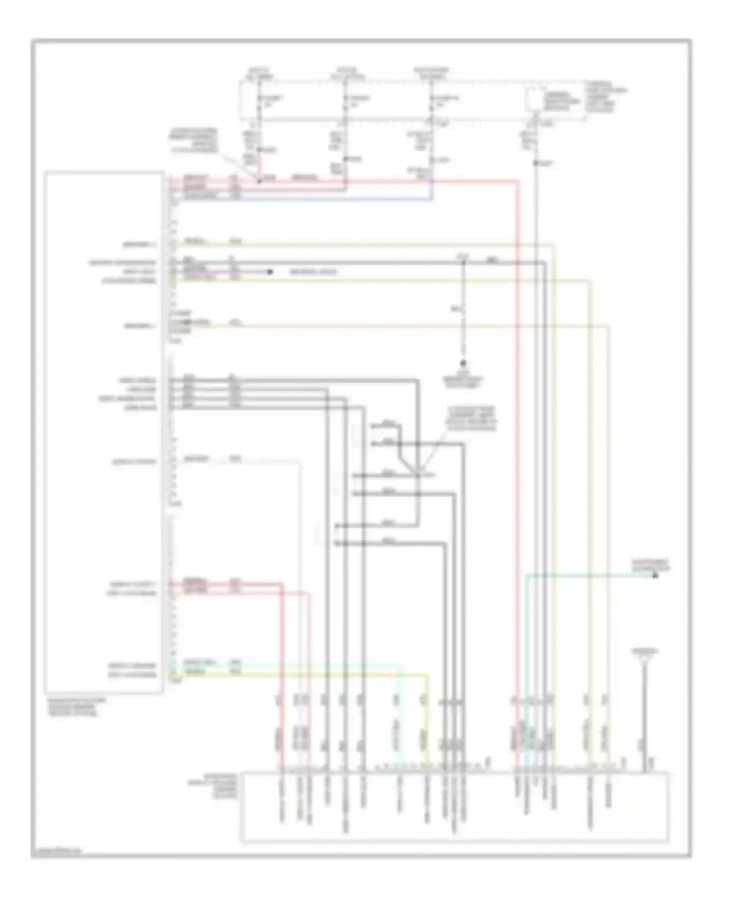 Navigator Lincoln I (1997-2003): Navigation circuit