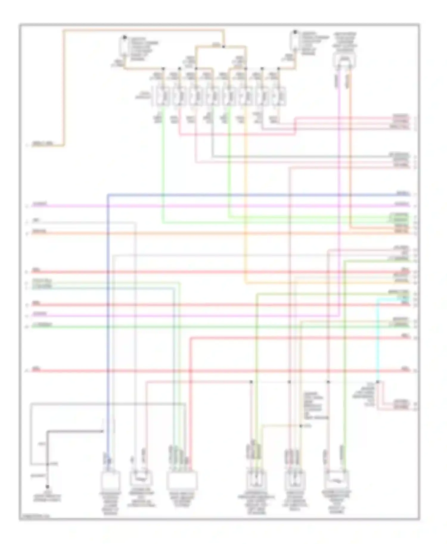 Navigator Lincoln II (2002-2006): Wiring diagram engine performance 5.4l (2 of 4)