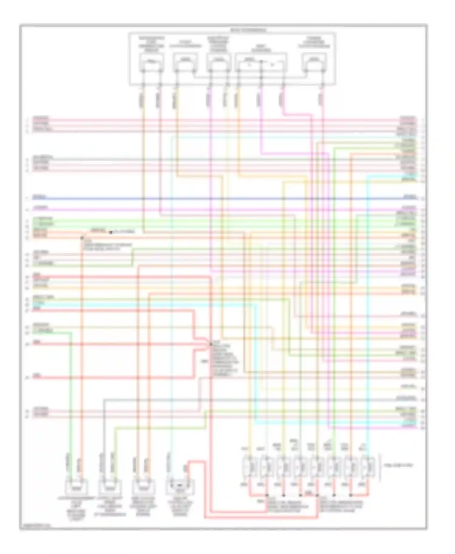 Navigator Lincoln II (2002-2006): Wiring diagram engine performance 5.4l (3 of 4)