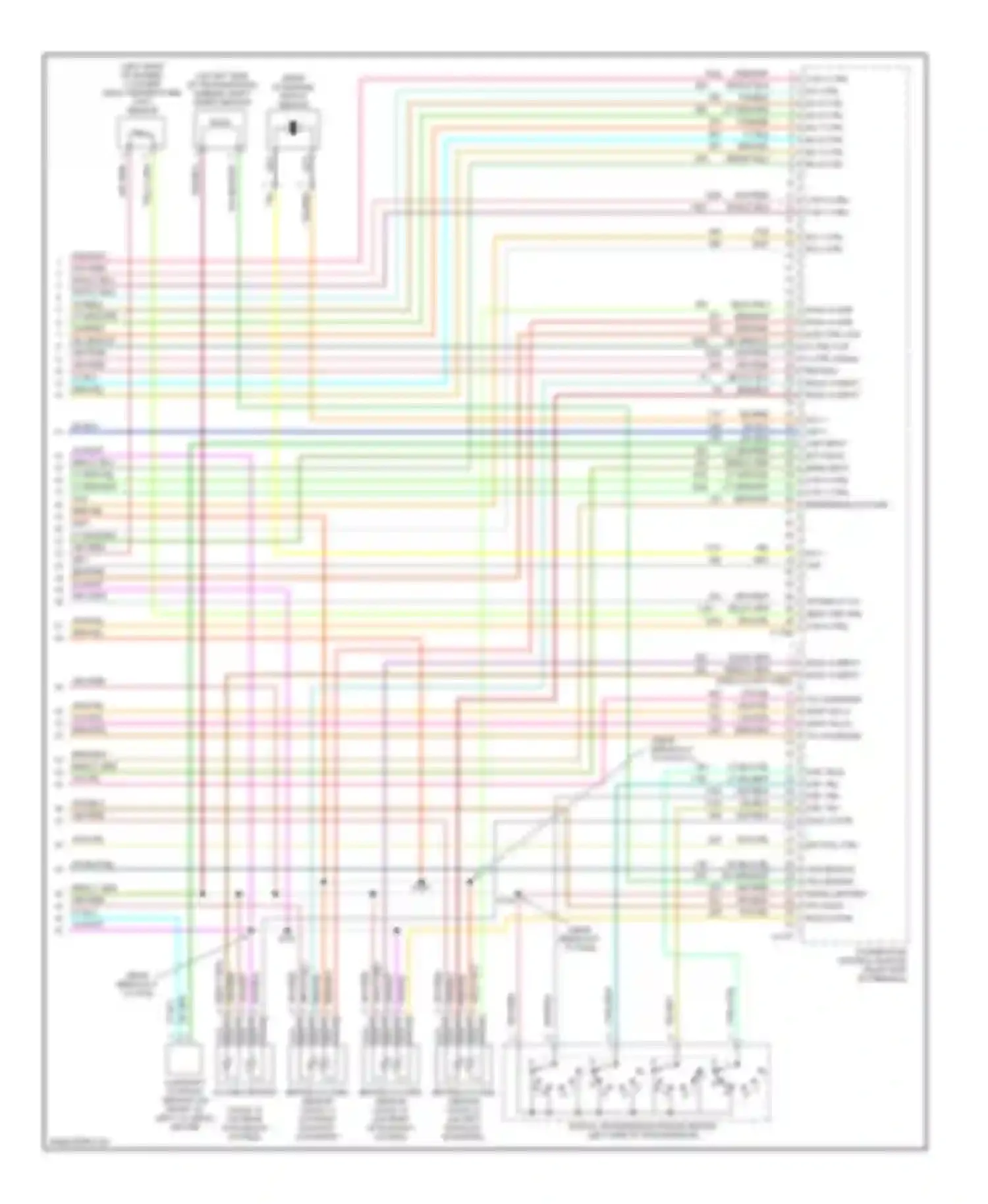 Navigator Lincoln II (2002-2006): Wiring diagram engine performance 5.4l (4 of 4)
