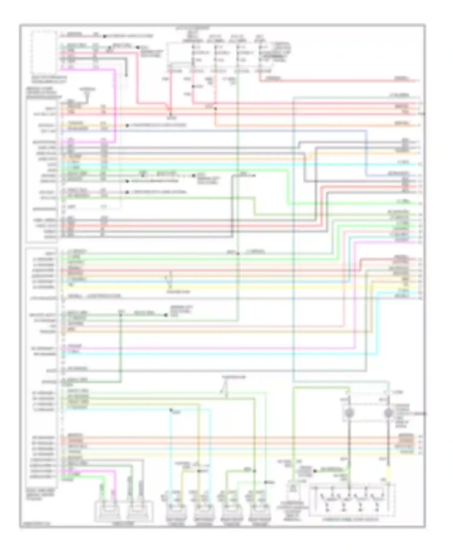 Navigator Lincoln II (2002-2006): Radio circuit, with navigation (1 of 3)