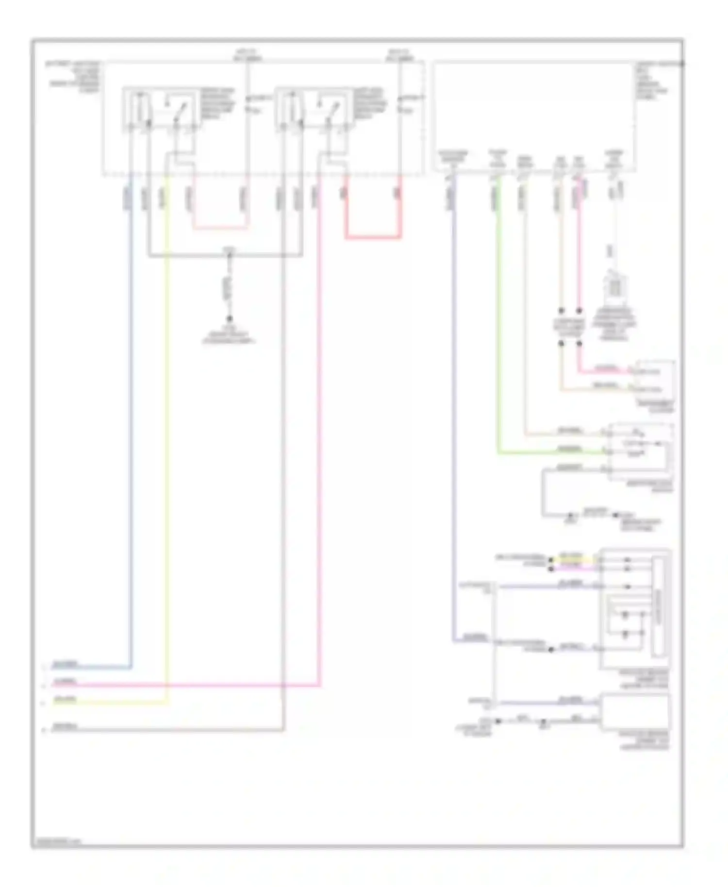 Navigator Lincoln III (2006-2014): Headlights circuit (2 of 2)