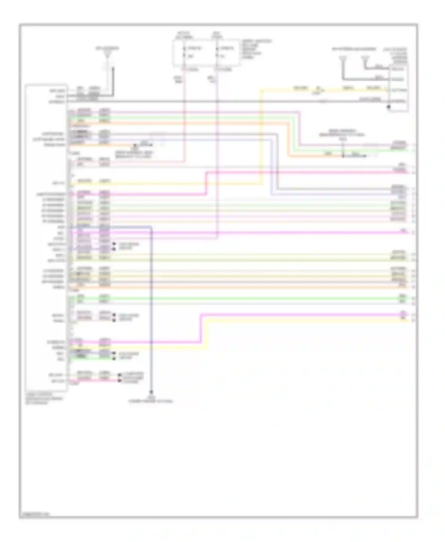 Navigator Lincoln III (2006-2014): Navigation circuit (1 of 3)