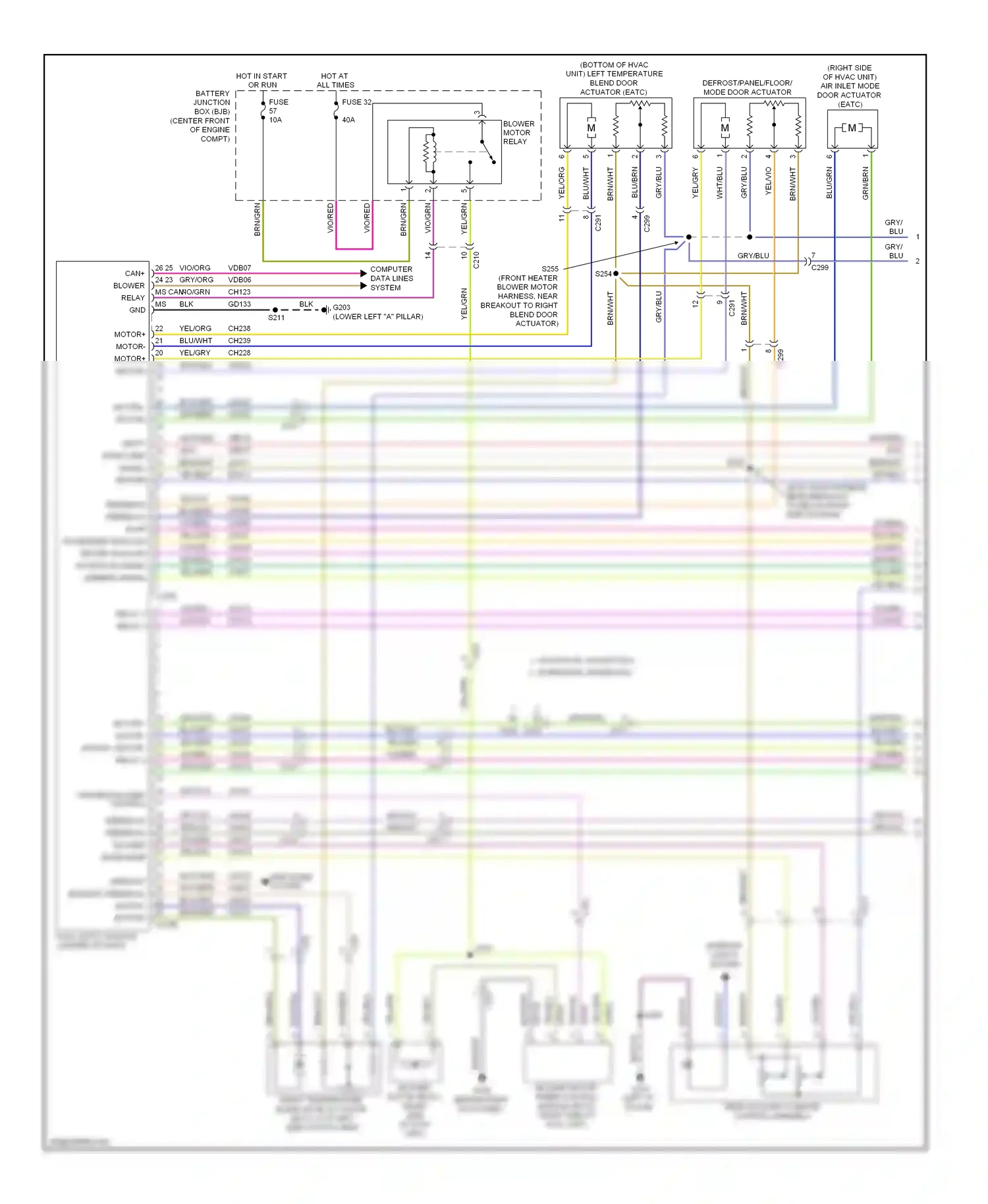 Lincoln Navigator III (2006-2014) computer data lines system wiring diagram  (2 of 40)