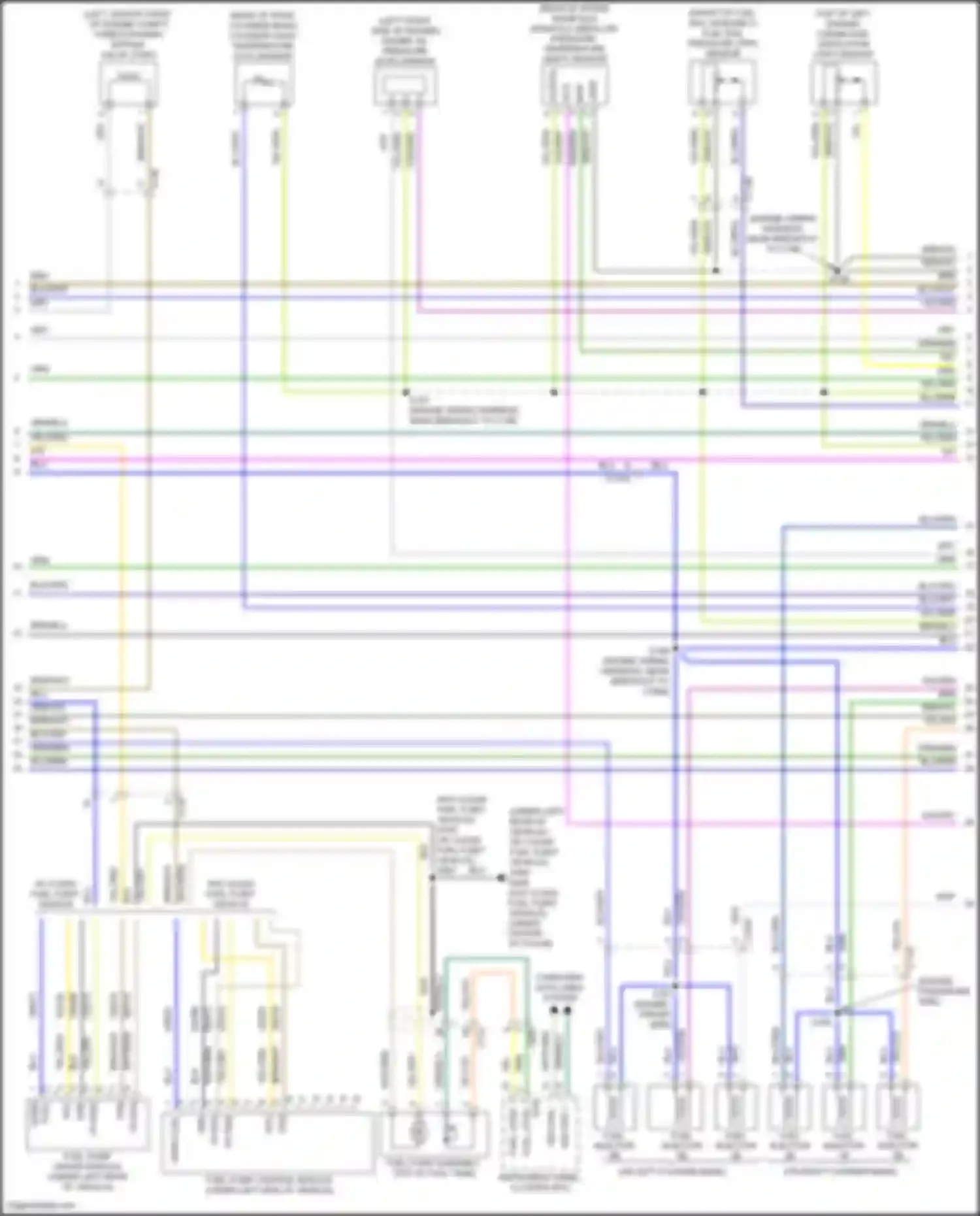 Wiring diagram blu/org for Lincoln Navigator IV (2017-2022) (37 of 41)