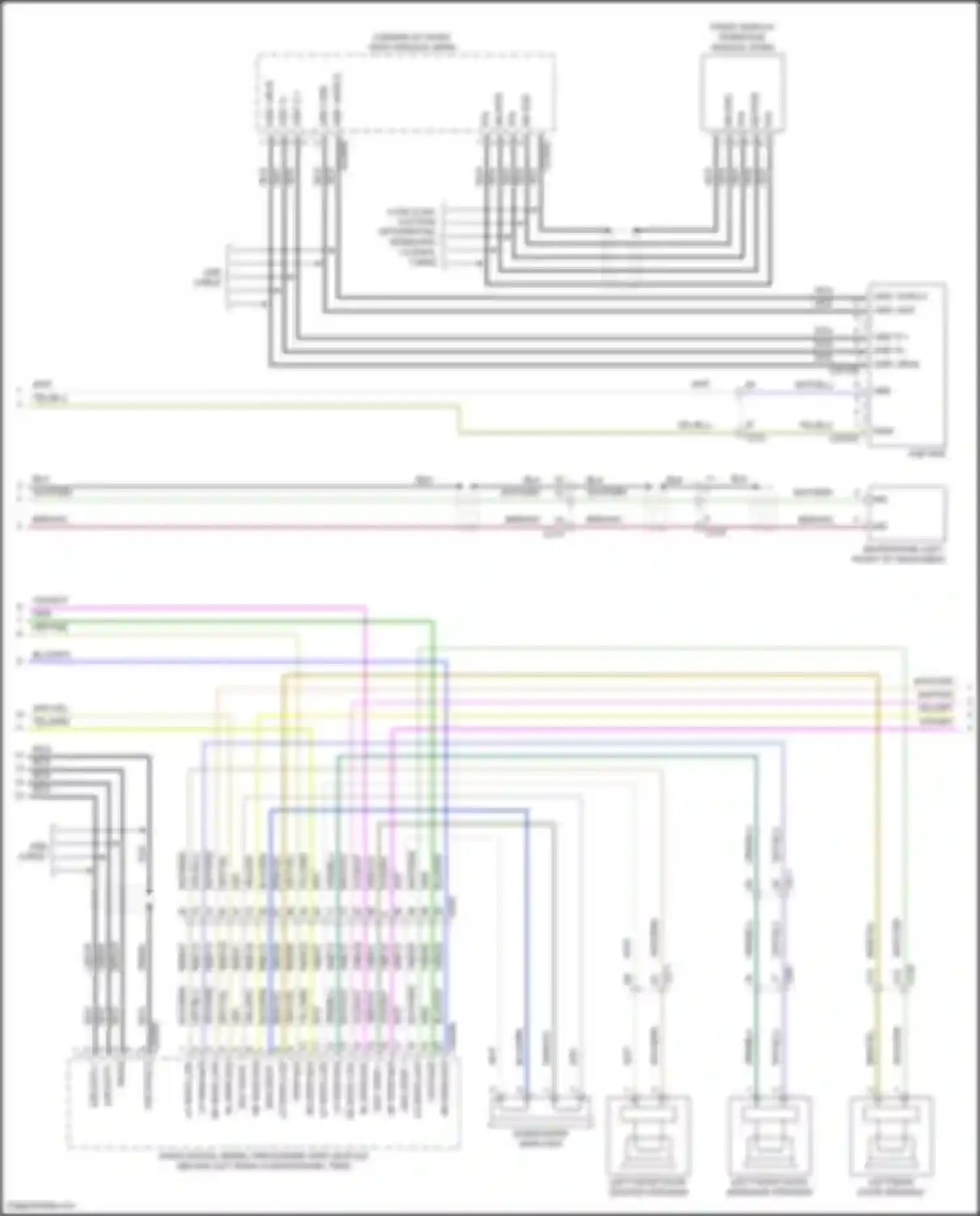 Wiring diagram dm gnd for Lincoln Navigator IV (2017-2022) (2 of 8)