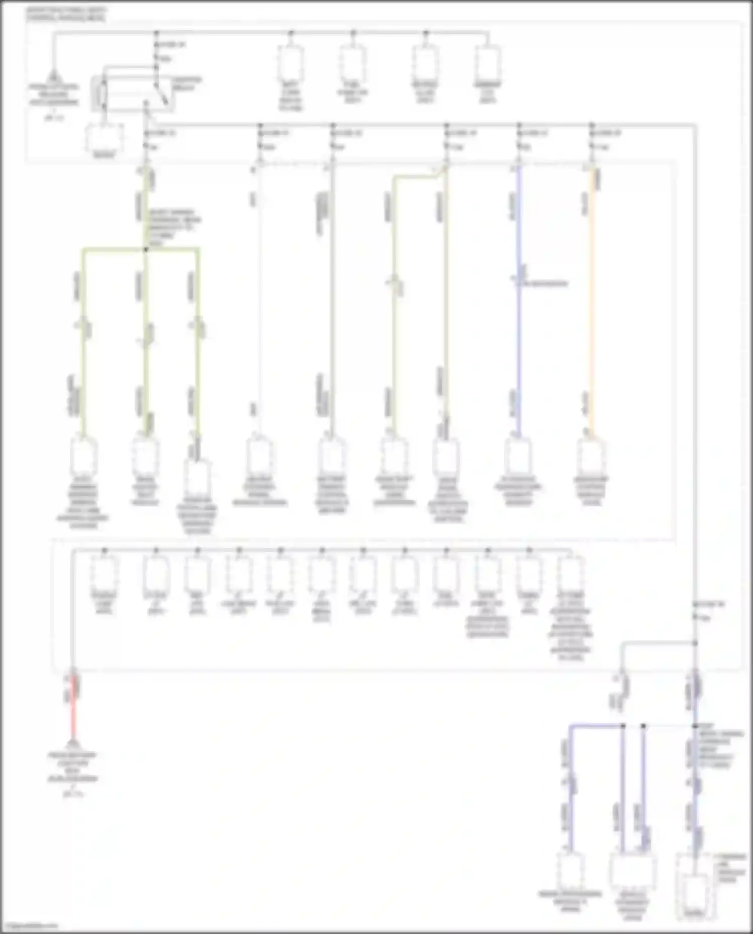 Wiring diagram fuse 19 for Lincoln Navigator IV (2017-2022) (2 of 3)