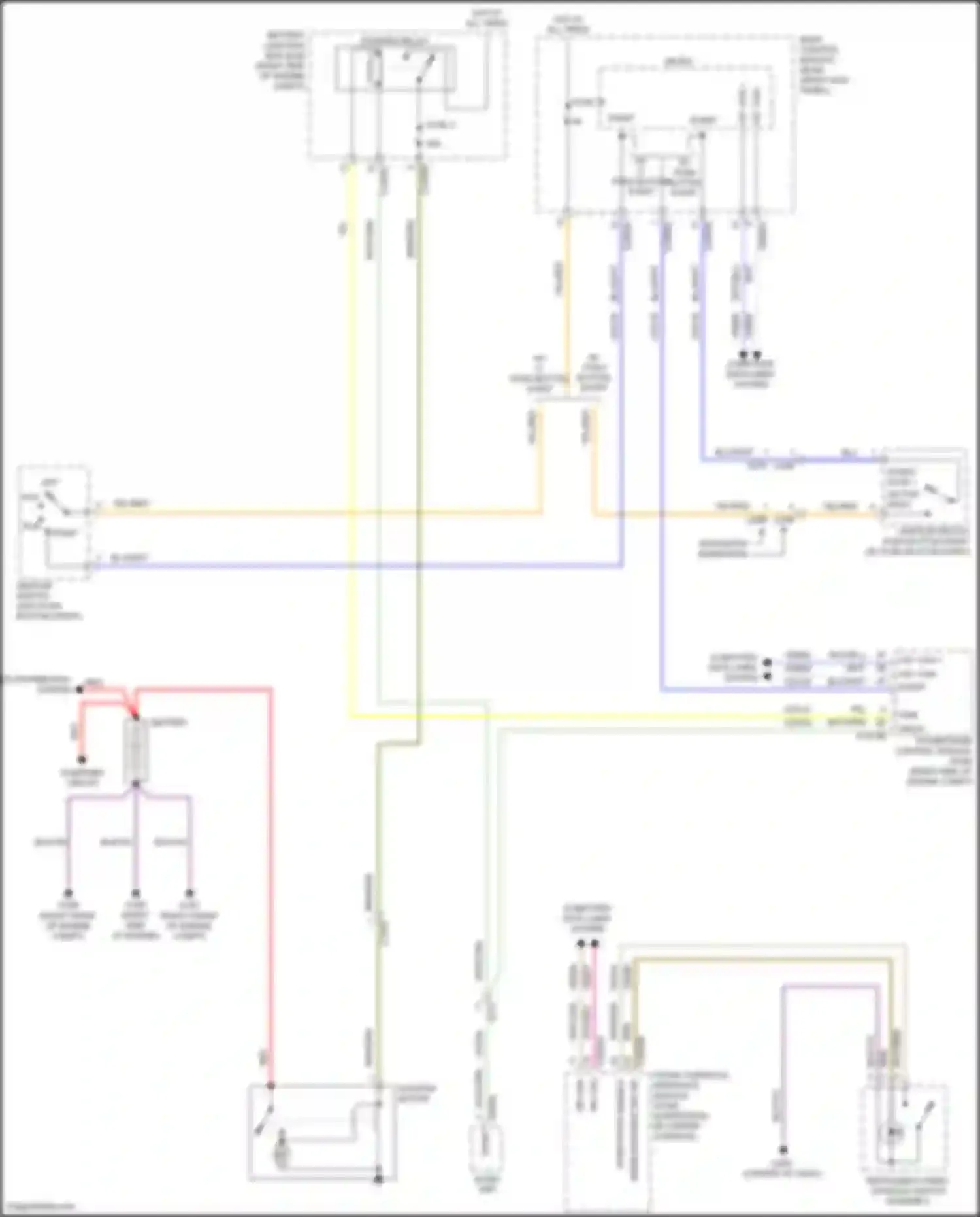 Wiring diagram fuse 5 for Lincoln Navigator IV (2017-2022) (8 of 8)