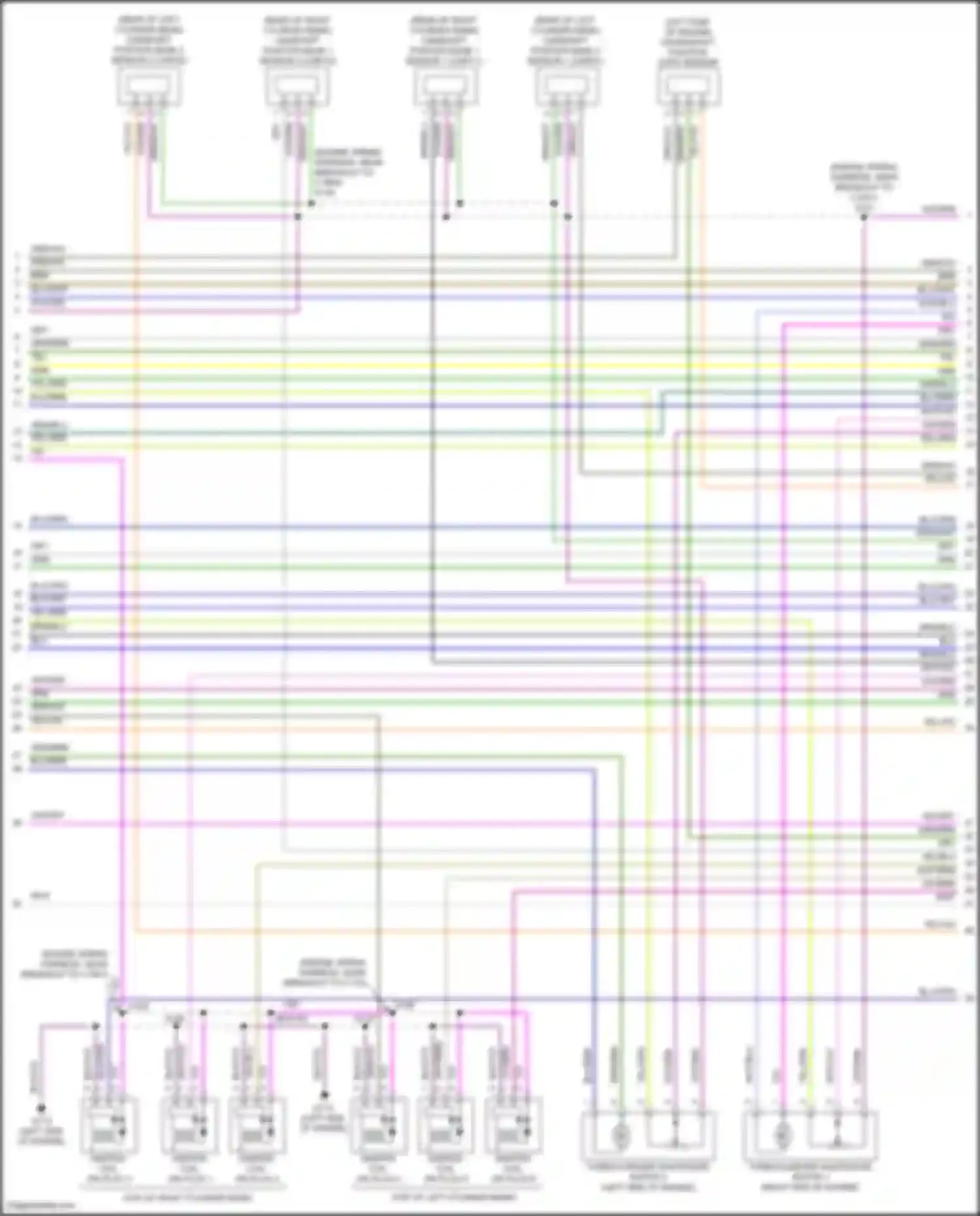 Wiring diagram ignition coil on plug 3 for Lincoln Navigator IV (2017-2022) (3 of 3)