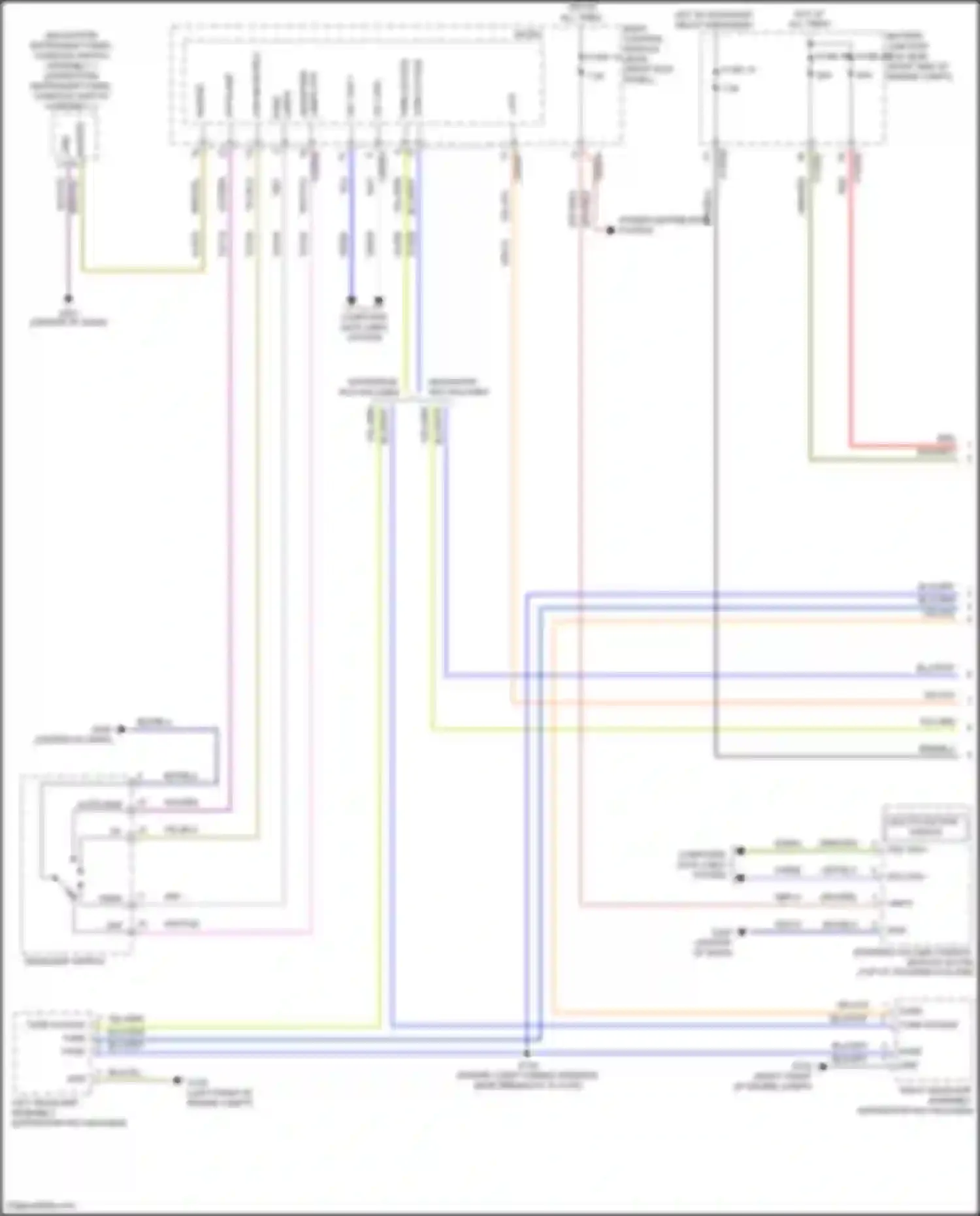 Wiring diagram lin 6 for Lincoln Navigator IV (2017-2022) (1 of 6)