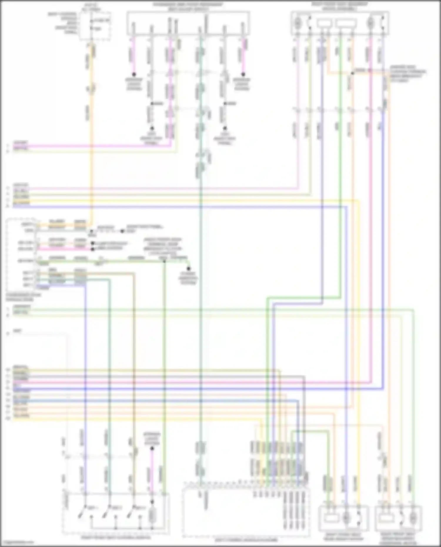 Wiring diagram lin bus for Lincoln Navigator IV (2017-2022) (5 of 11)