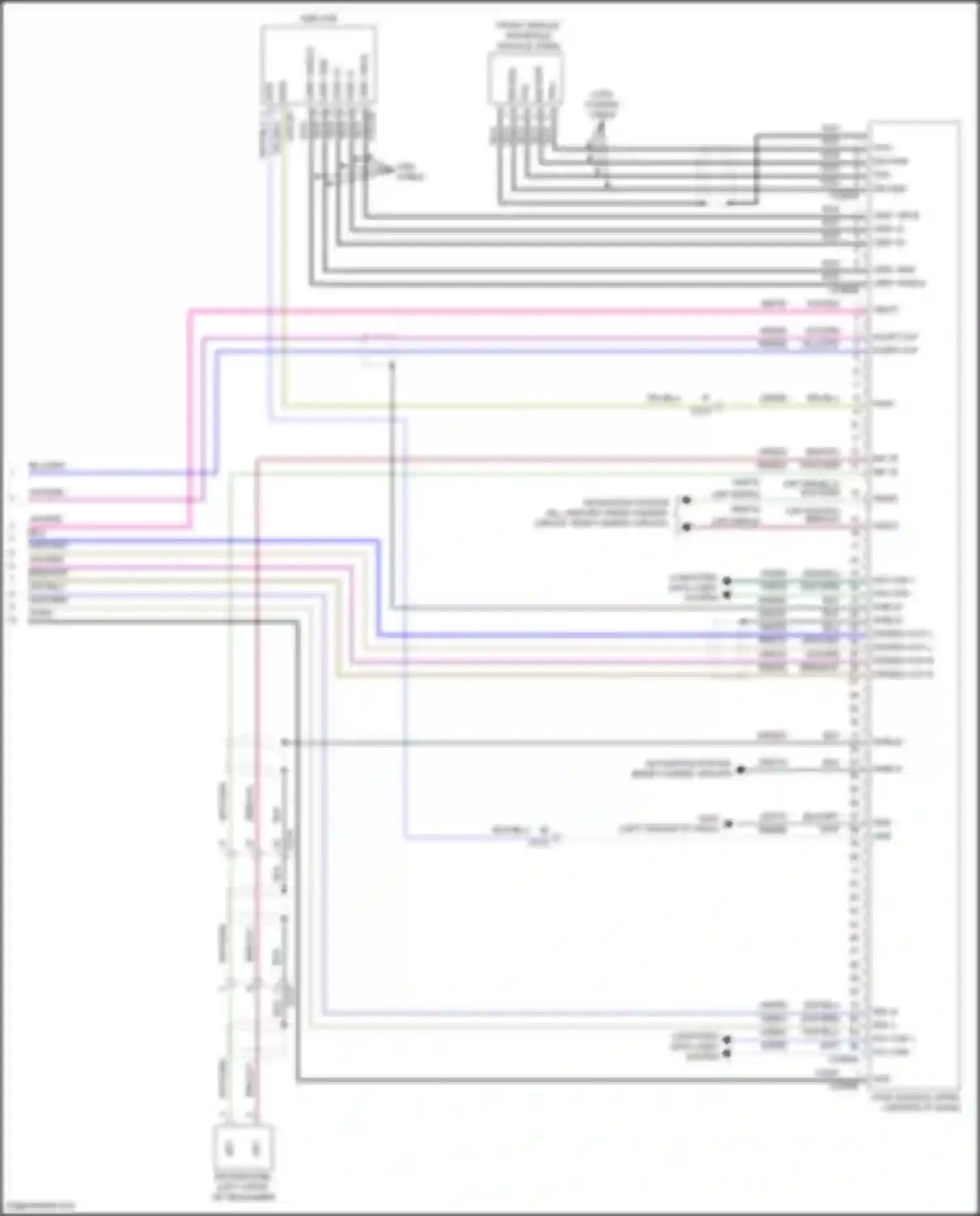 Wiring diagram nca for Lincoln Navigator IV (2017-2022) (65 of 98)