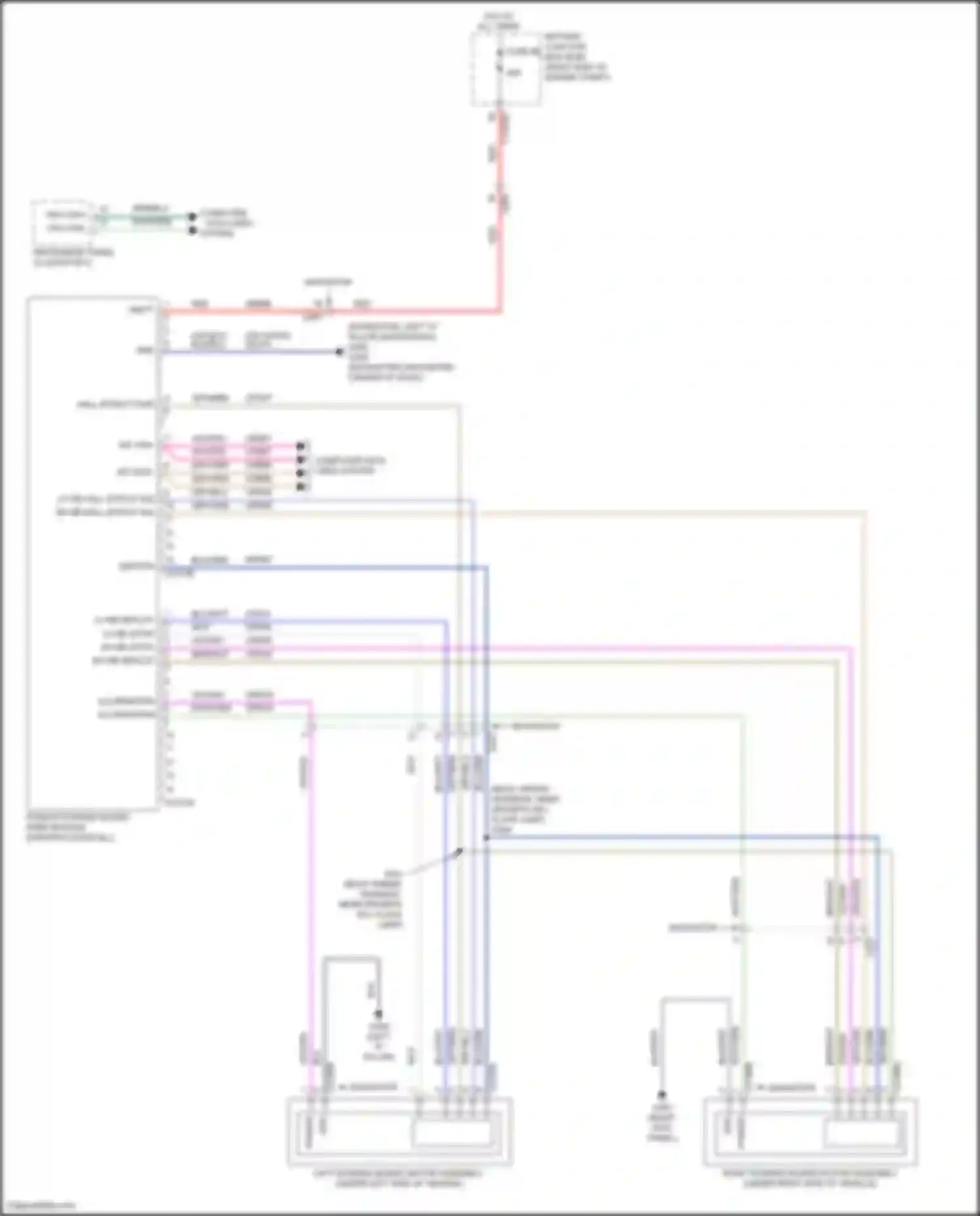 Wiring diagram red for Lincoln Navigator IV (2017-2022) (39 of 70)