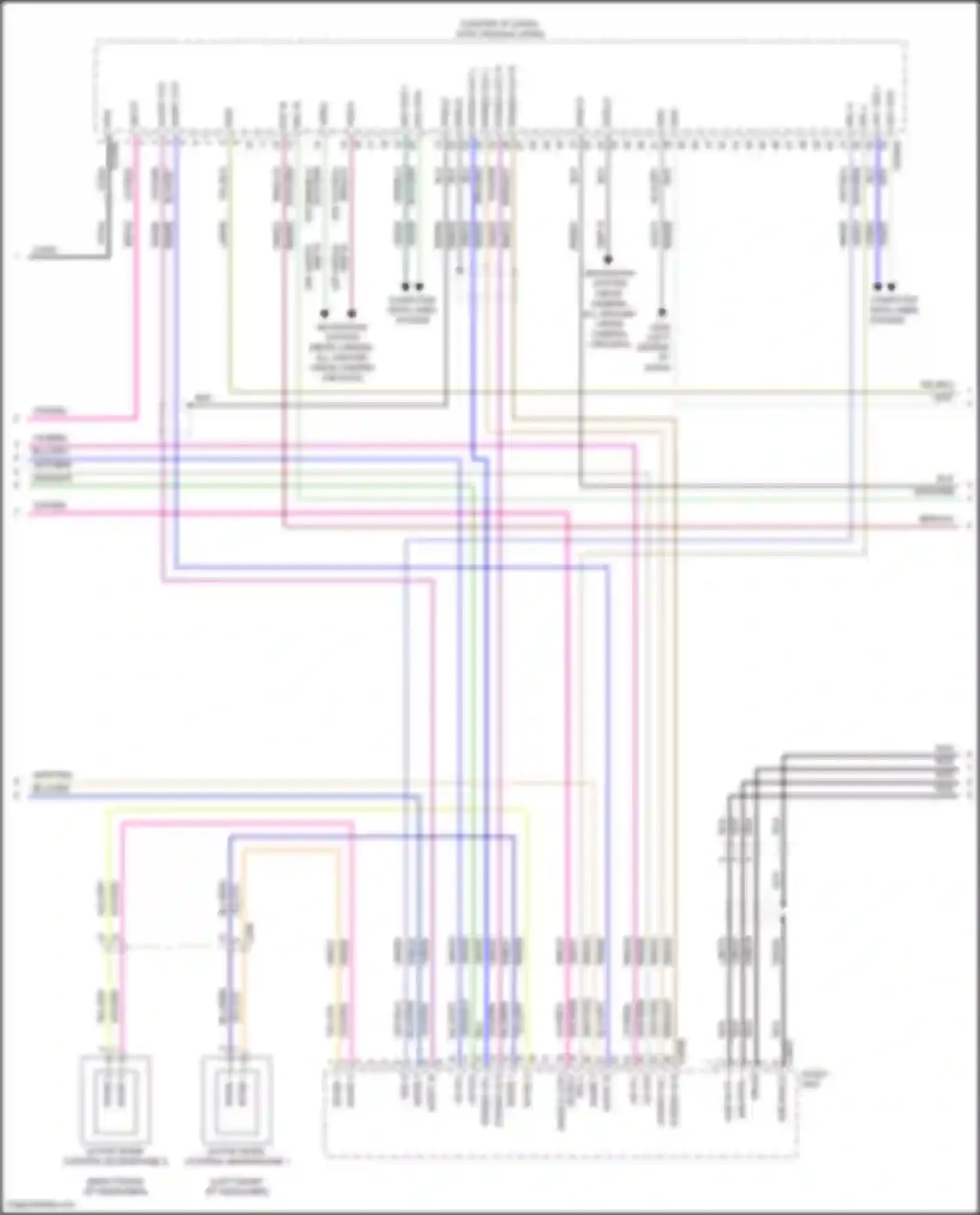 Wiring diagram stereo in l - for Lincoln Navigator IV (2017-2022) (4 of 8)