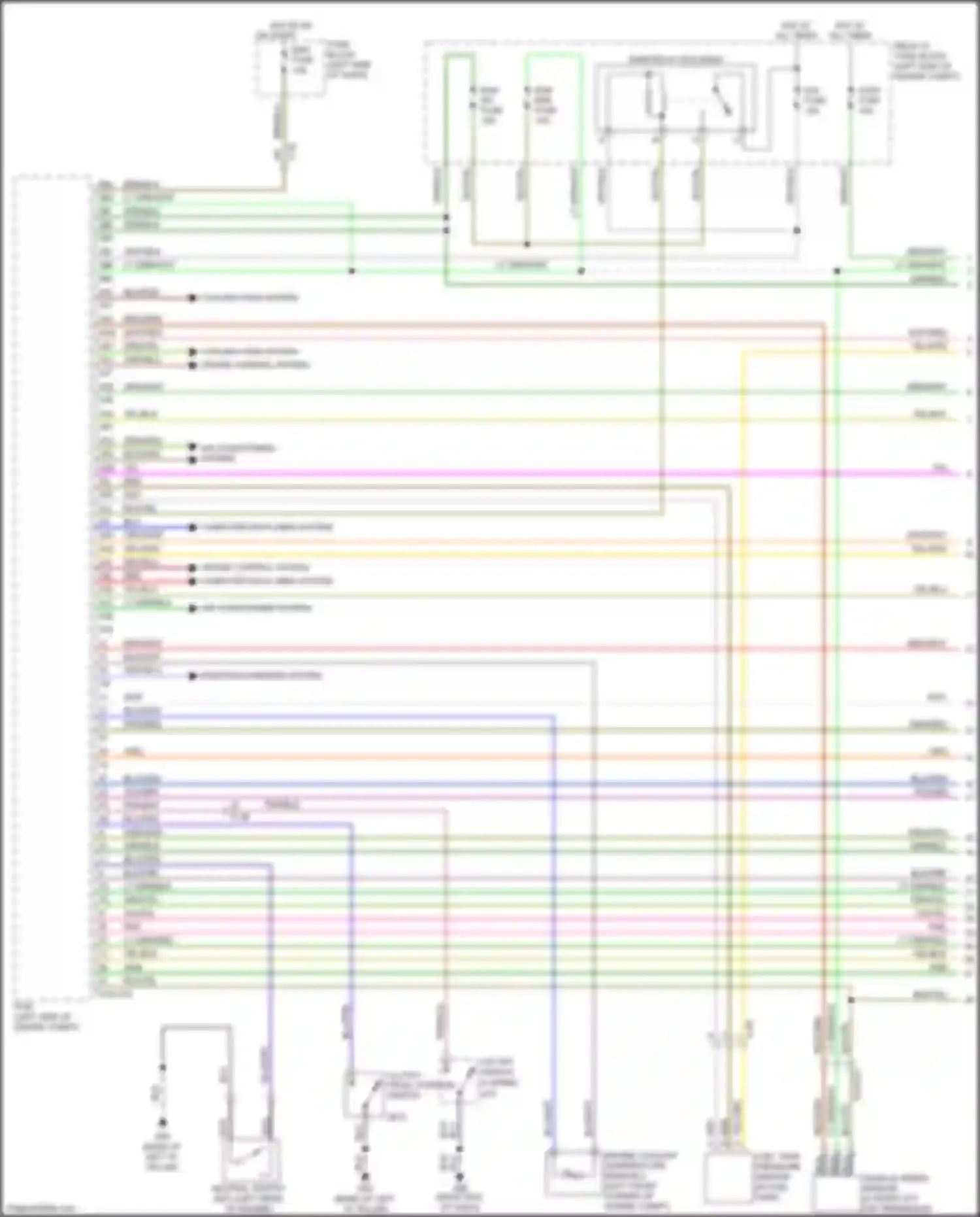 2 Mazda II facelift (2010-2014): Wiring diagram engine performance 1.5l (1 of 4)