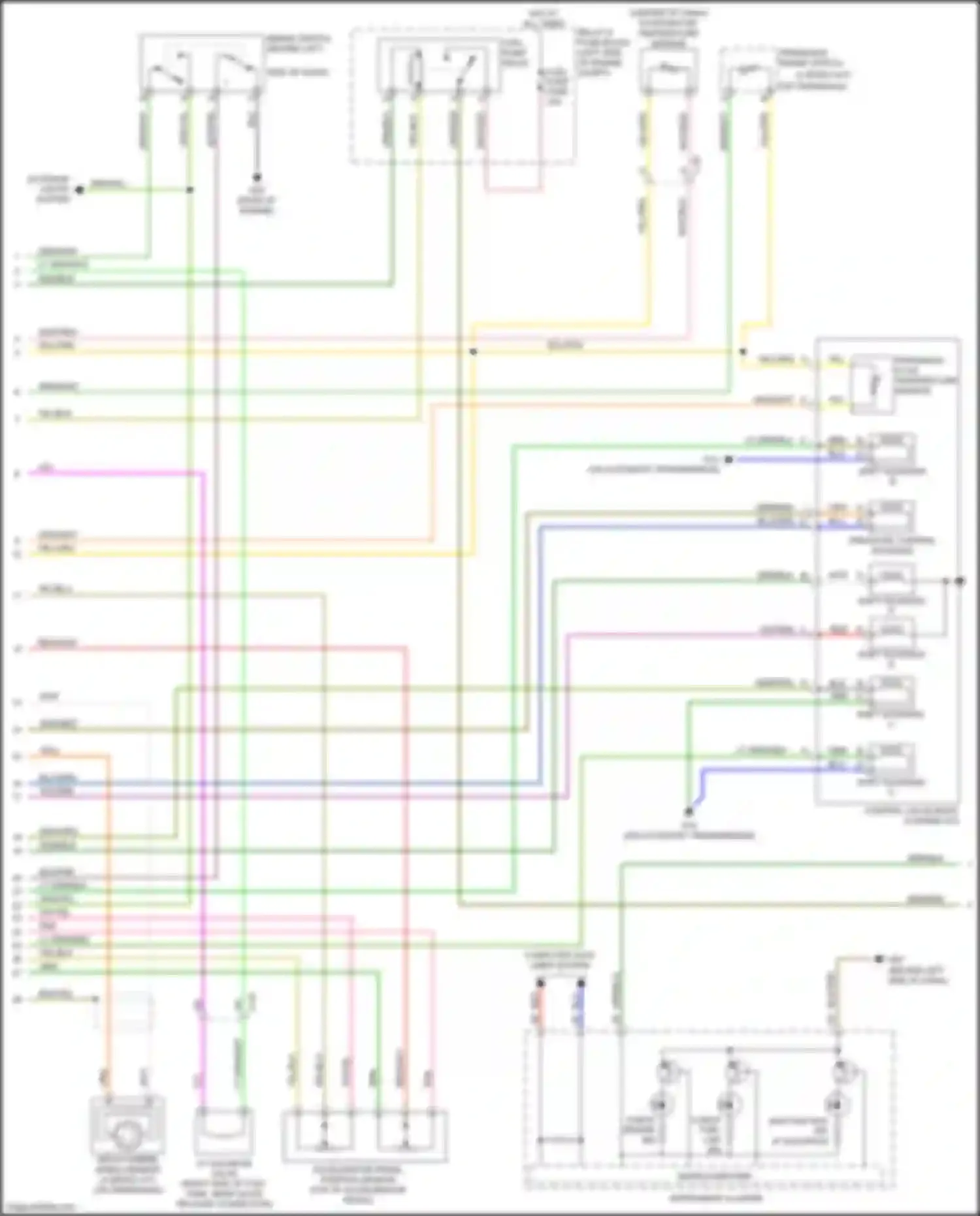 2 Mazda II facelift (2010-2014): Wiring diagram engine performance 1.5l (2 of 4)