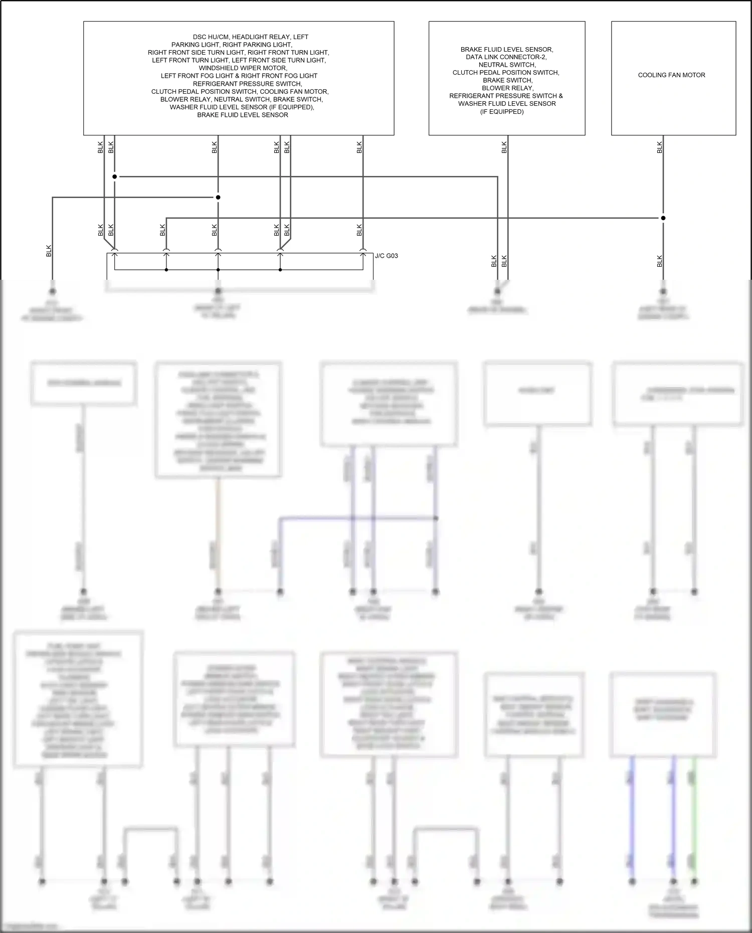 Wiring diagram shift solenoid a, shift solenoid b, shift solenoid c for Mazda 2 II facelift (2010-2014) (1 of 1)