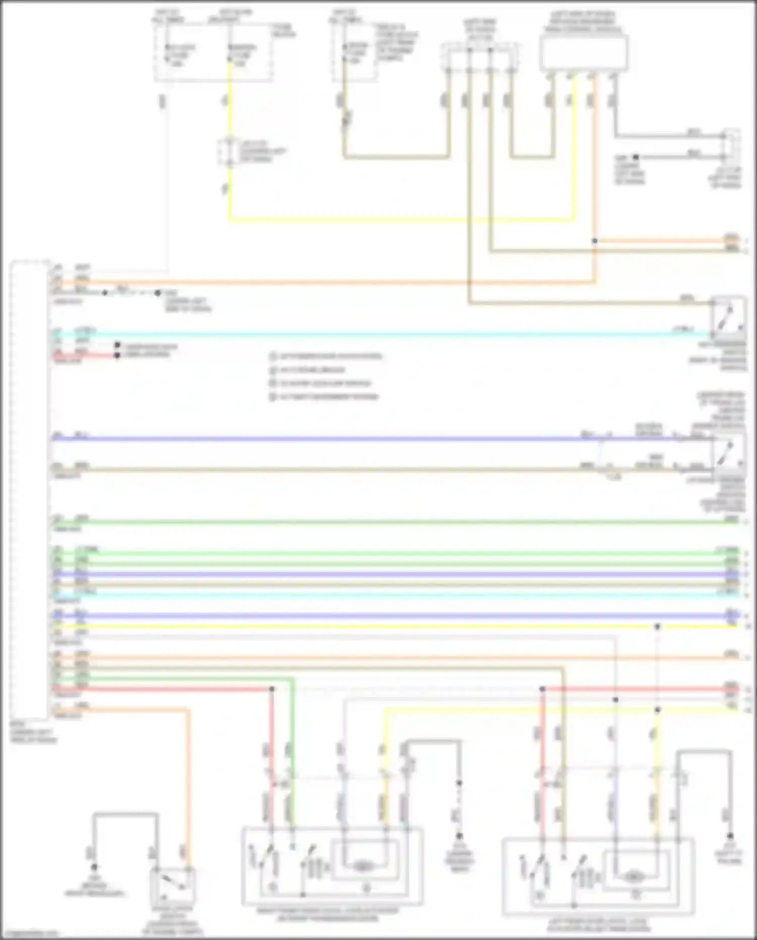 3 MPS Mazda II facelift (2011-2013): Forced entry circuit, w/o advanced keyless entry & start system (1 of 2)