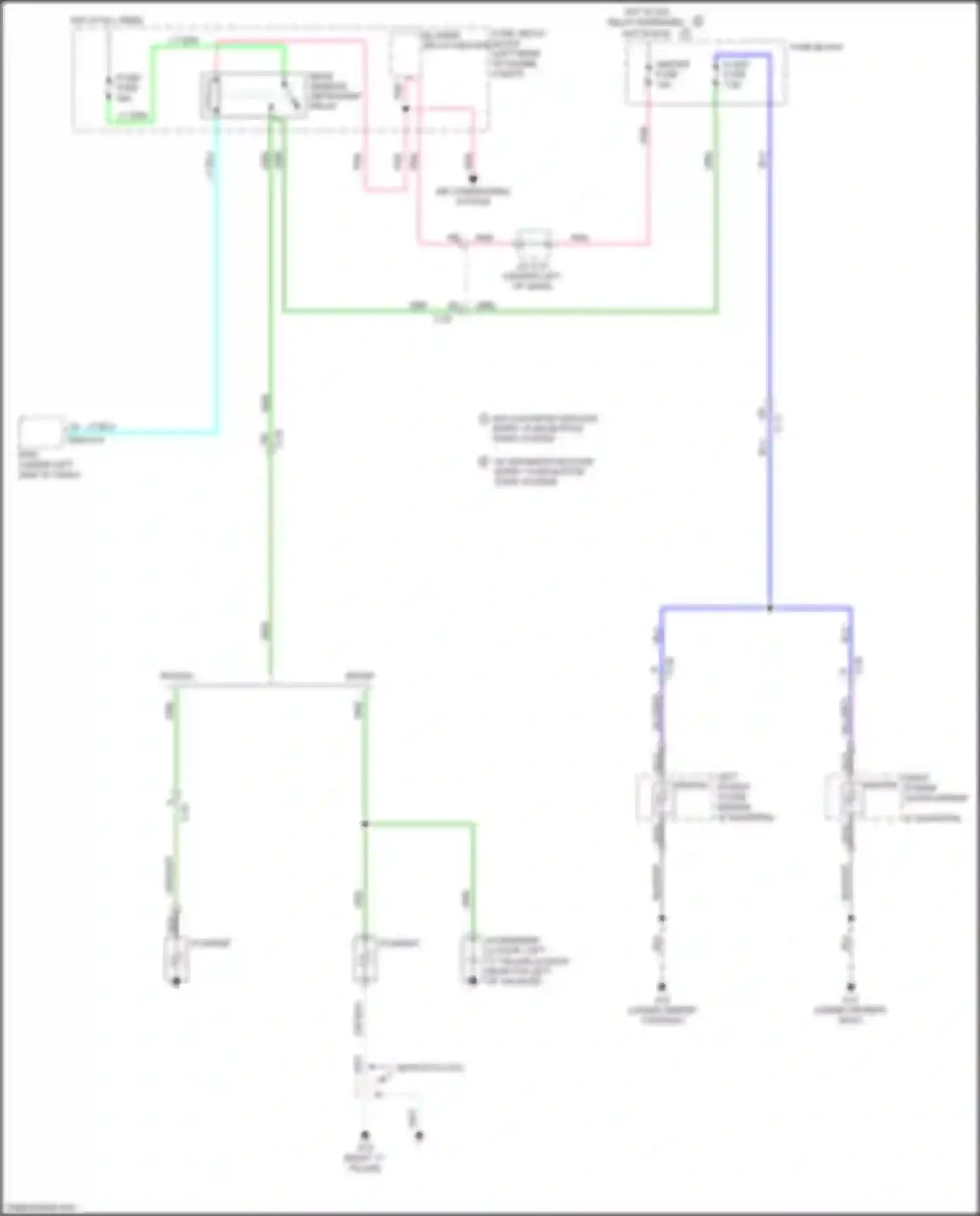 3 MPS Mazda II facelift (2011-2013): Defoggers circuit