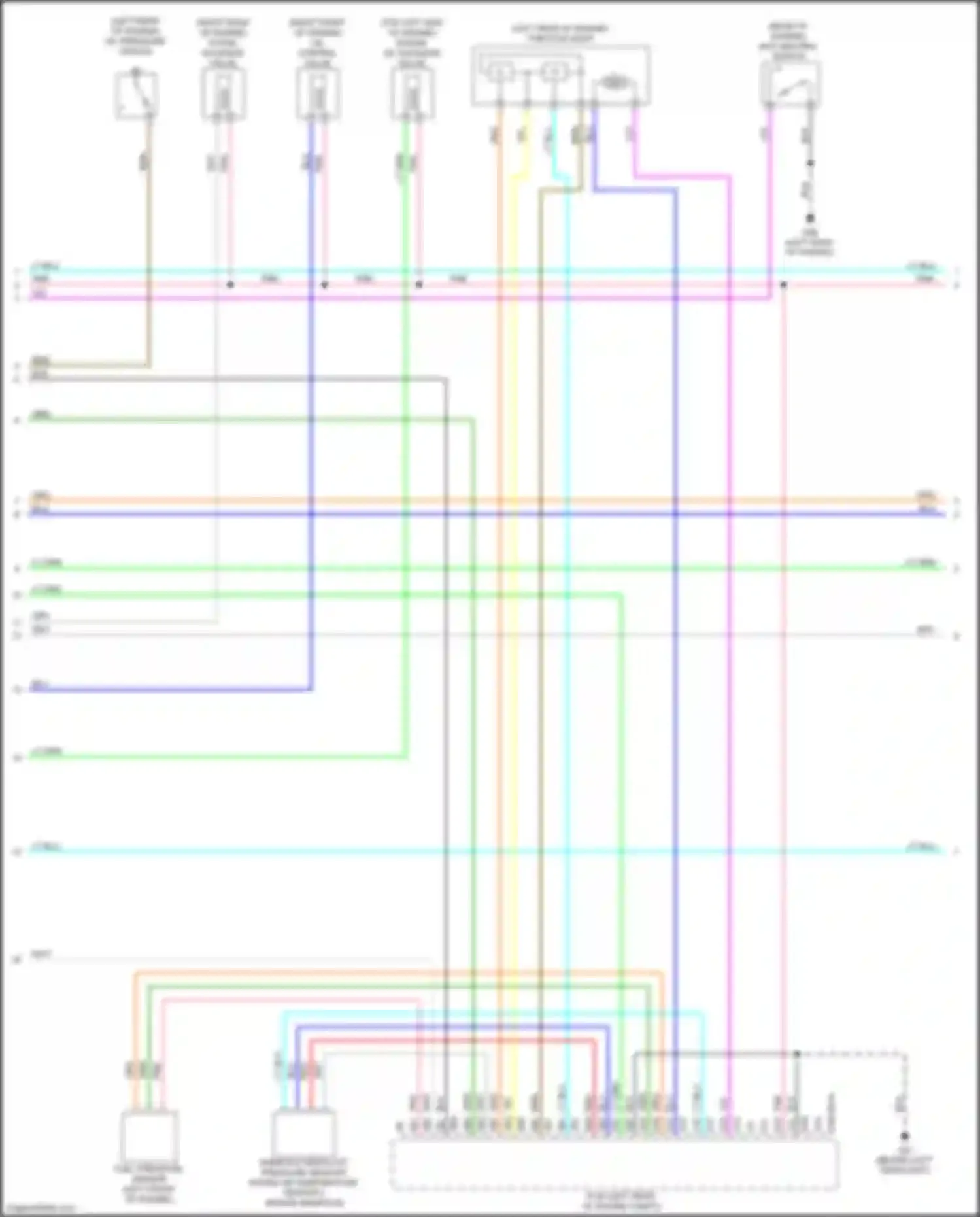 3 MPS Mazda II facelift (2011-2013): Wiring diagram engine performance 2.0l skyactiv (2 of 5)