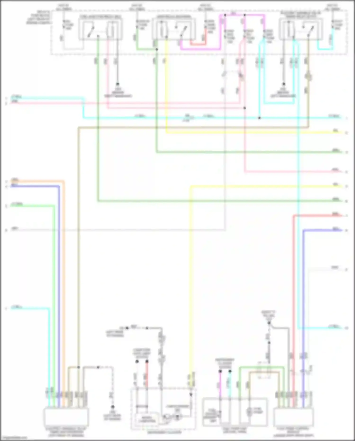 3 MPS Mazda II facelift (2011-2013): Wiring diagram engine performance 2.0l skyactiv (3 of 5)