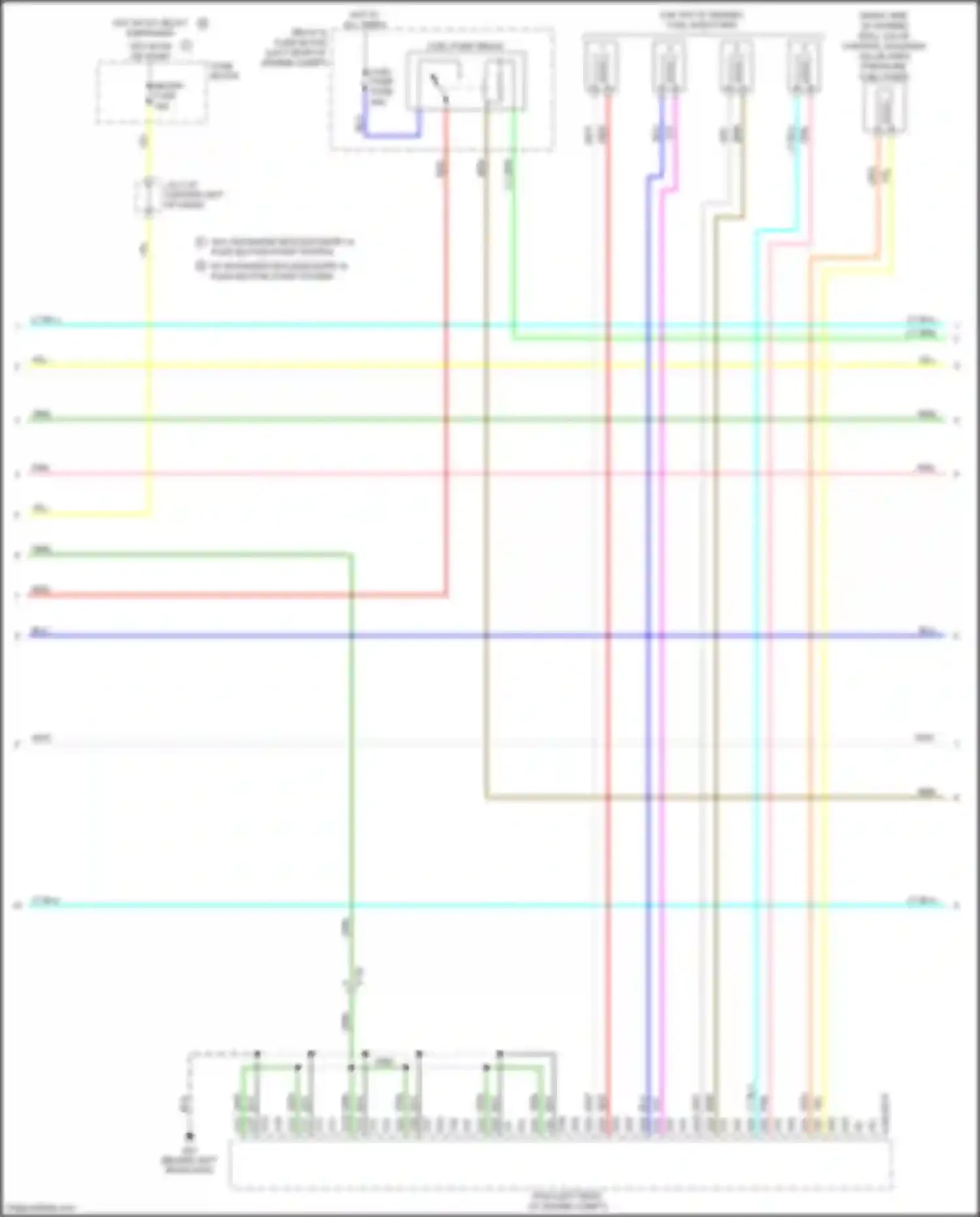 3 MPS Mazda II facelift (2011-2013): Wiring diagram engine performance 2.0l skyactiv (4 of 5)