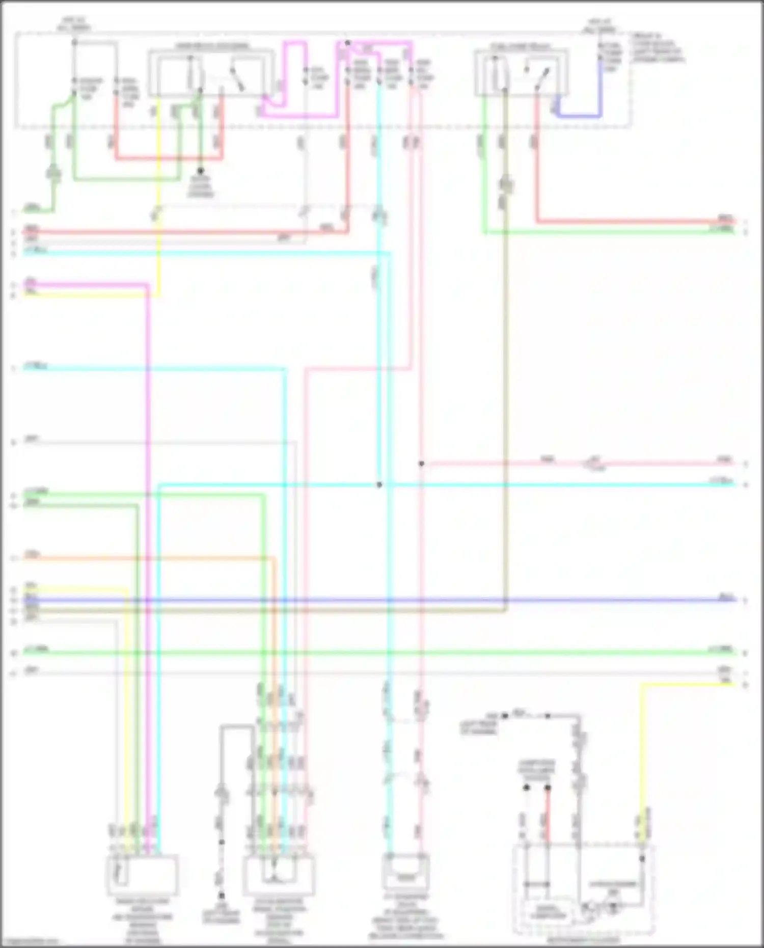 3 MPS Mazda II facelift (2011-2013): Wiring diagram engine performance 2.0l (2 of 4)