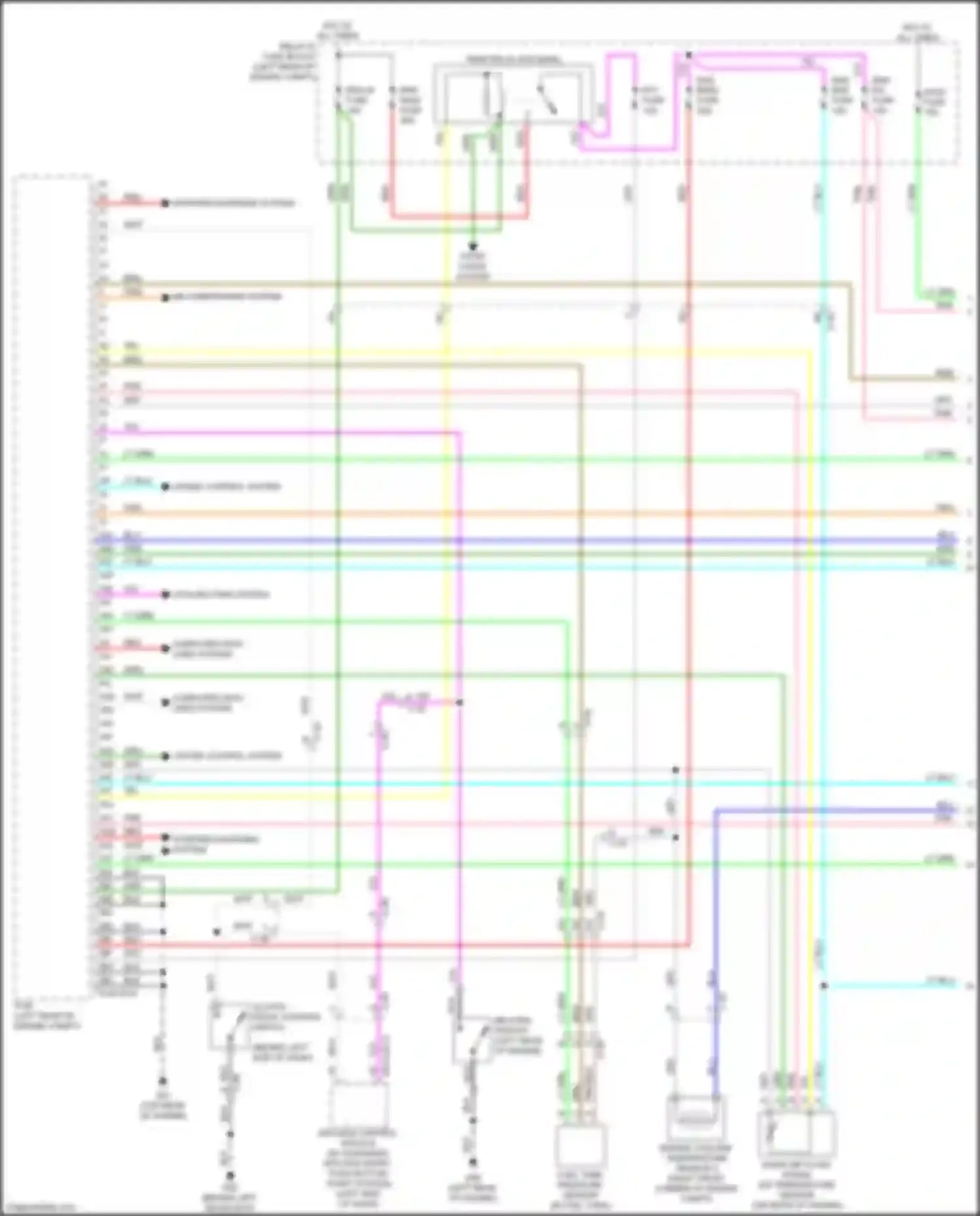 3 MPS Mazda II facelift (2011-2013): Wiring diagram engine performance 2.3l turbo (1 of 4)