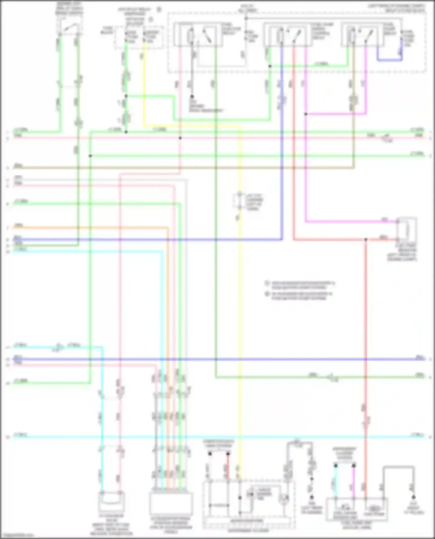 3 MPS Mazda II facelift (2011-2013): Wiring diagram engine performance 2.3l turbo (2 of 4)