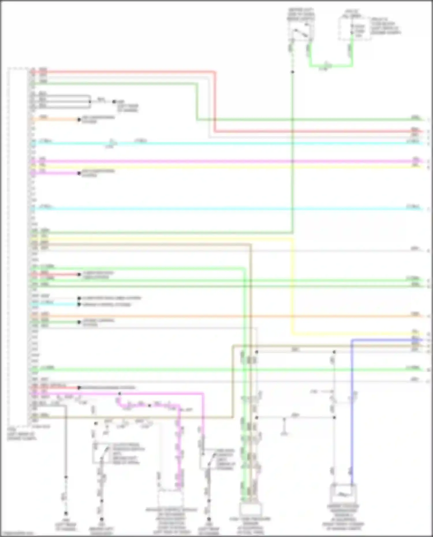 3 MPS Mazda II facelift (2011-2013): Wiring diagram engine performance 2.5l (1 of 4)