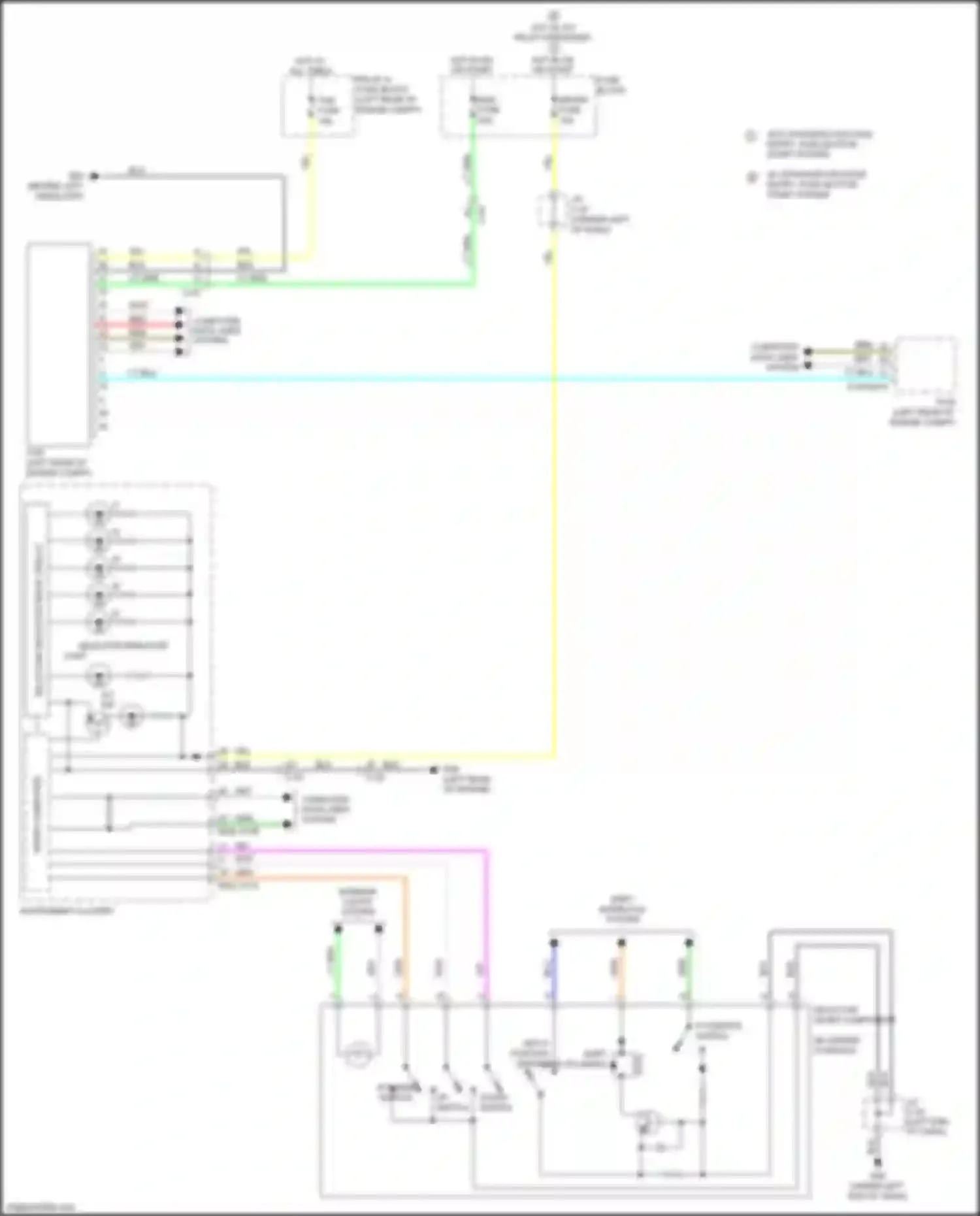 3 MPS Mazda II facelift (2011-2013): Transmission circuit, 6 speed