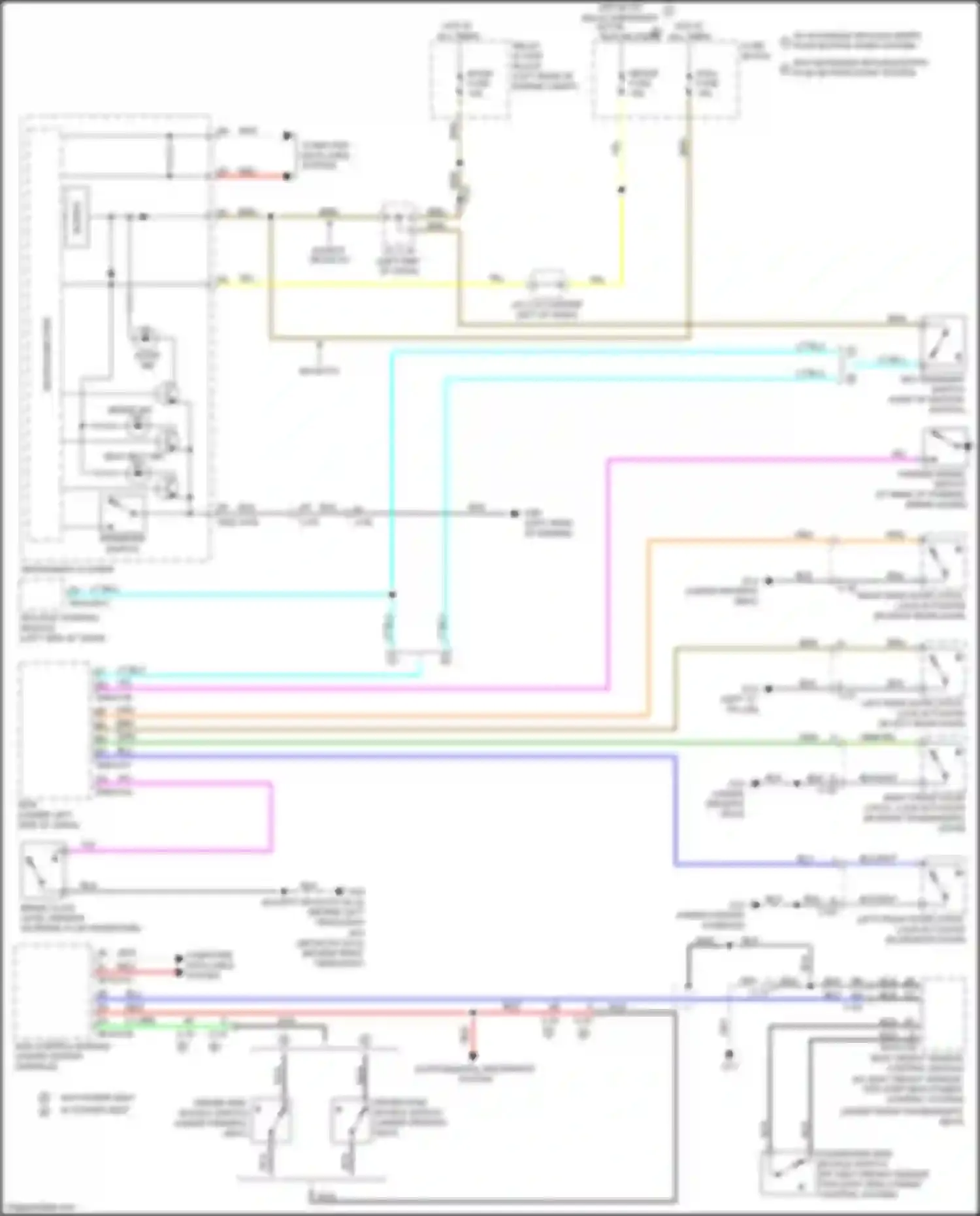 3 MPS Mazda II facelift (2011-2013): Chime circuit