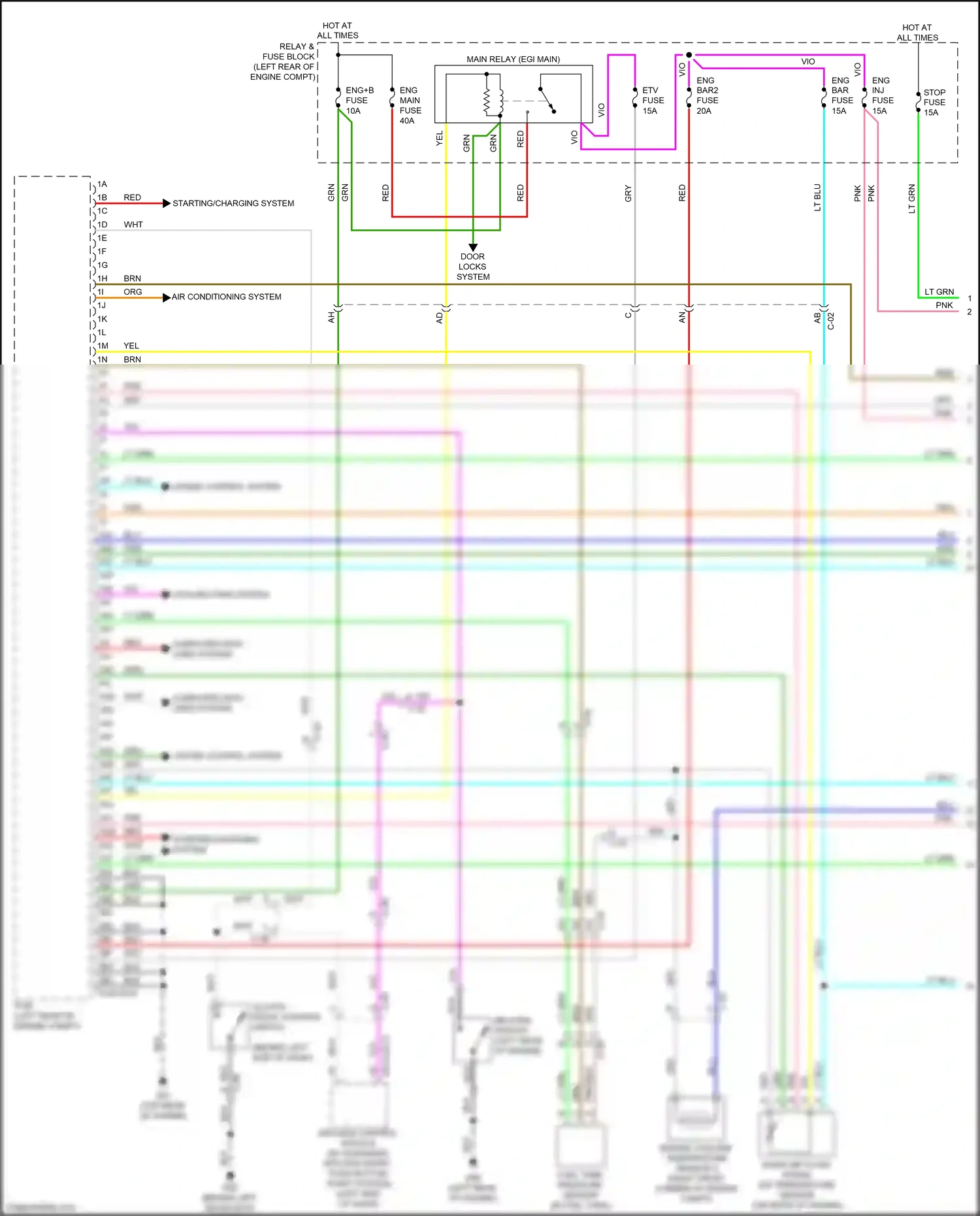 Mazda 3 MPS II facelift (2011-2013) computer data lines system wiring diagram  (55 of 58)