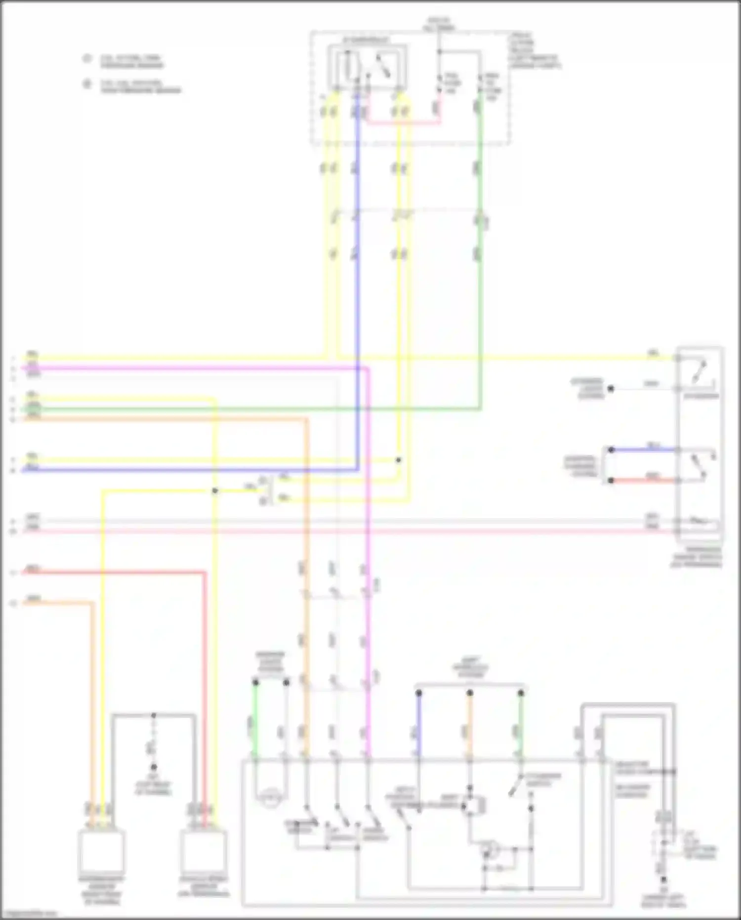 Mazda 3 MPS II facelift (2011-2013) transaxle range switch wiring diagram  (3 of 3)