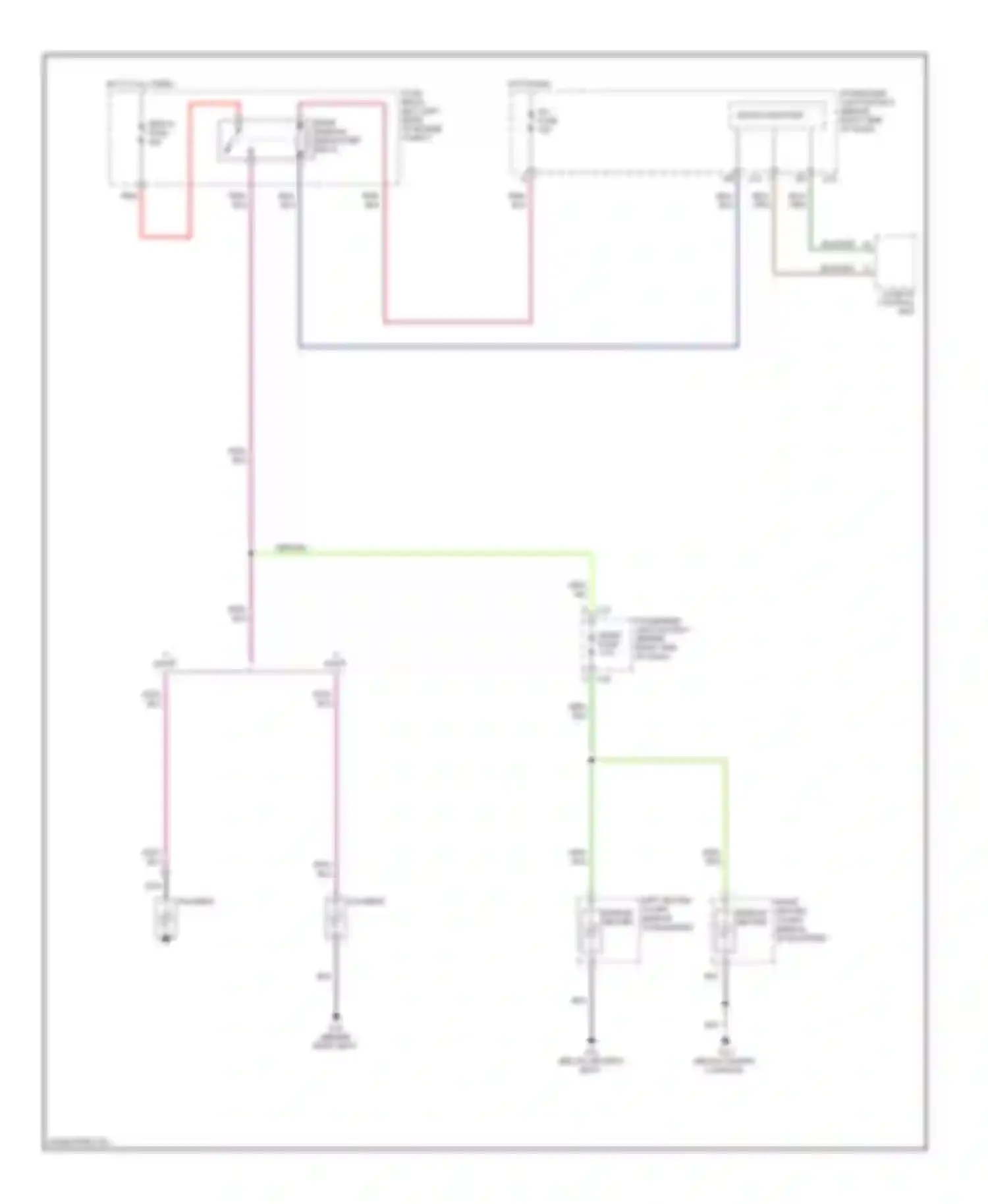 3 Mazda BK facelift (2006-2009): Defoggers circuit