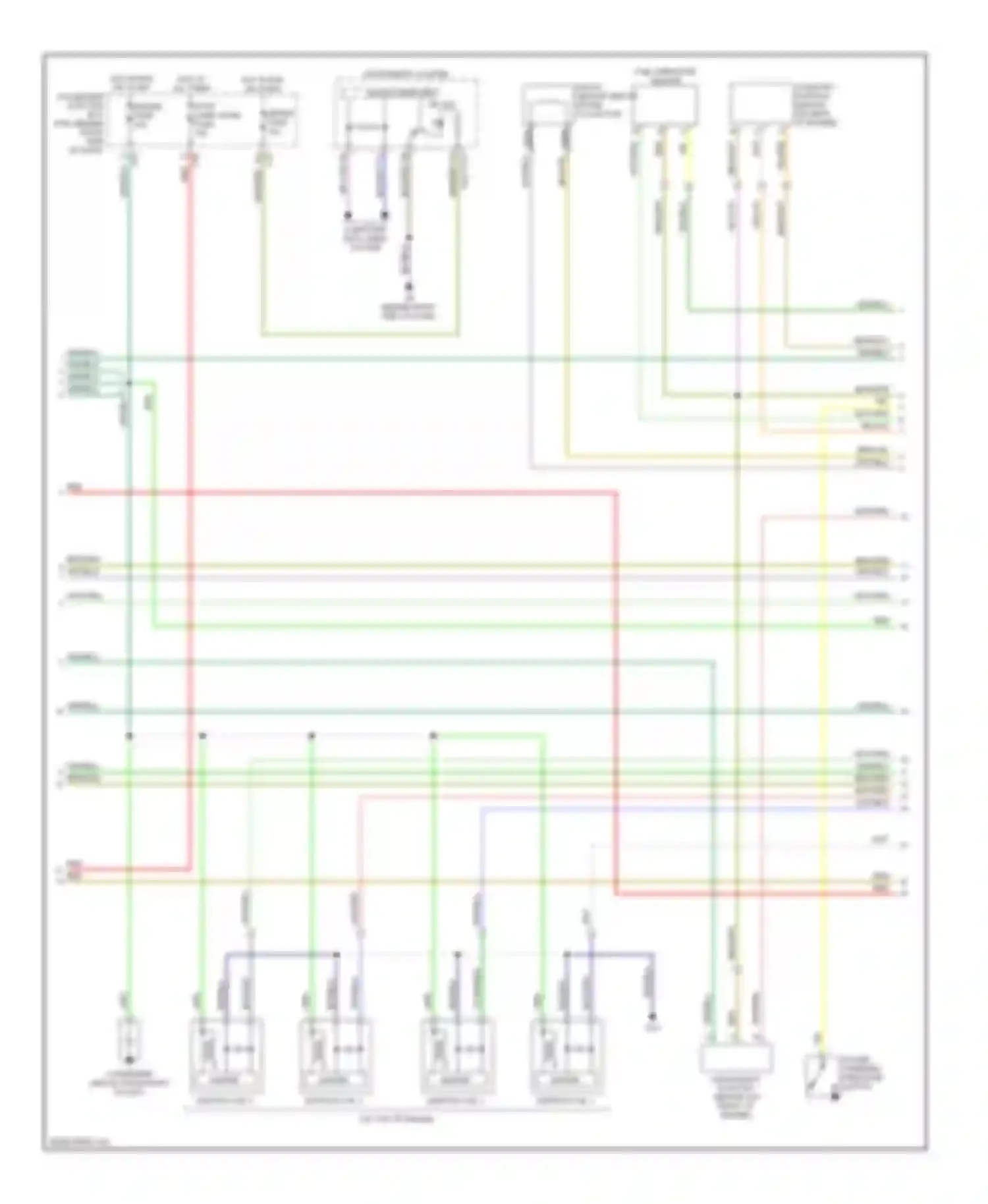3 Mazda BK facelift (2006-2009): Wiring diagram engine performance 2.3l turbo (3 of 4)
