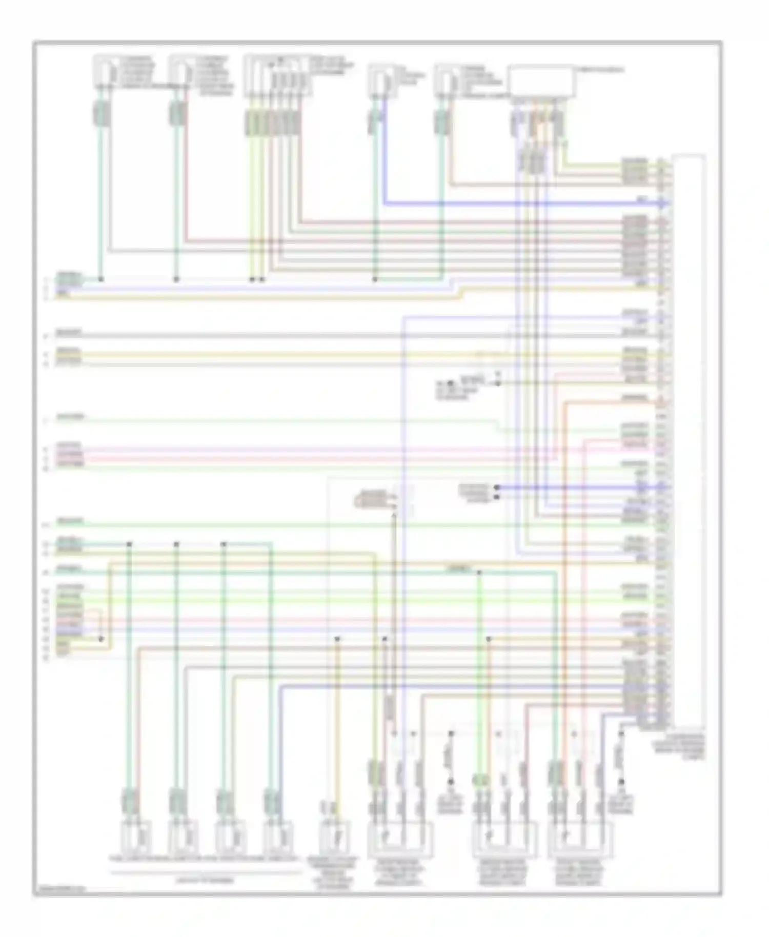 3 Mazda BK facelift (2006-2009): Wiring diagram engine performance 2.3l, california (4 of 4)