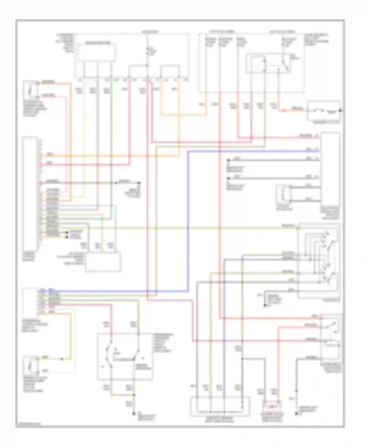 3 Mazda BK (2003-2006): Manual a/c circuit
