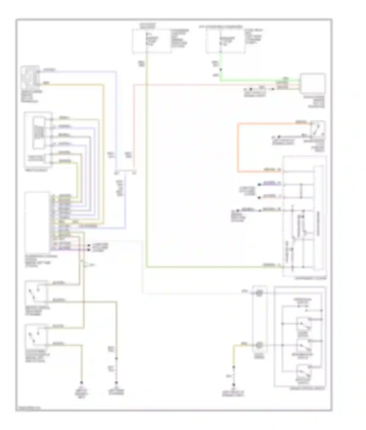 3 Mazda BK (2003-2006): Cruise control circuit