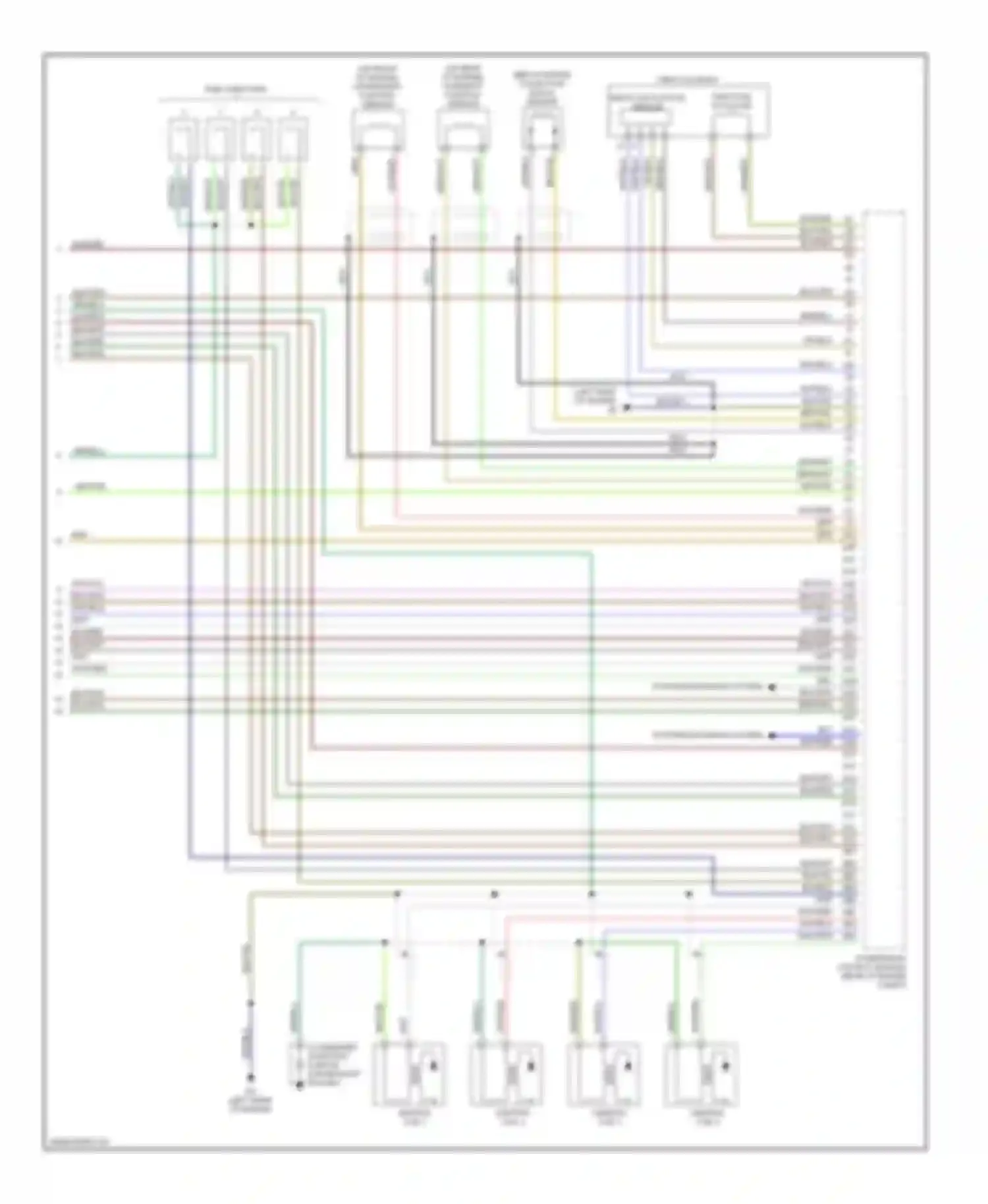 3 Mazda BK (2003-2006): Wiring diagram engine performance 2.3l, except california (4 of 4)