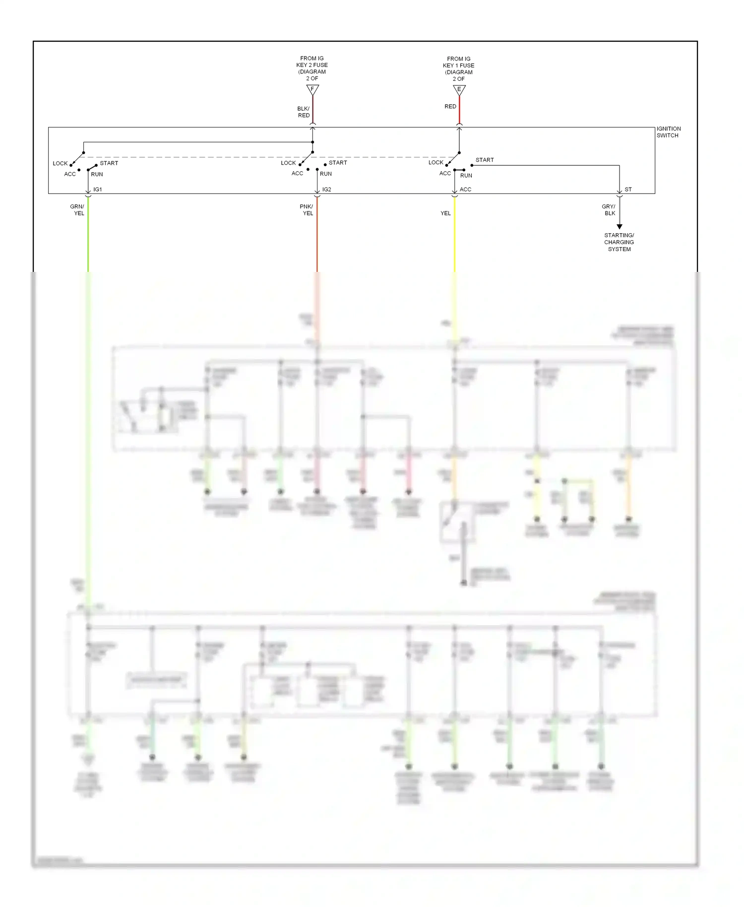 Wiring diagram blu for Mazda 3 BK (2003-2006) (27 of 36)