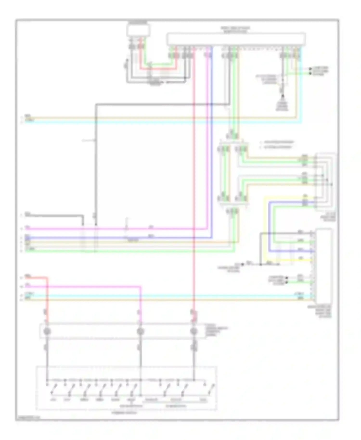 3 Mazda BL facelift (2011-2013): Navigation circuit, without bose (2 of 2)