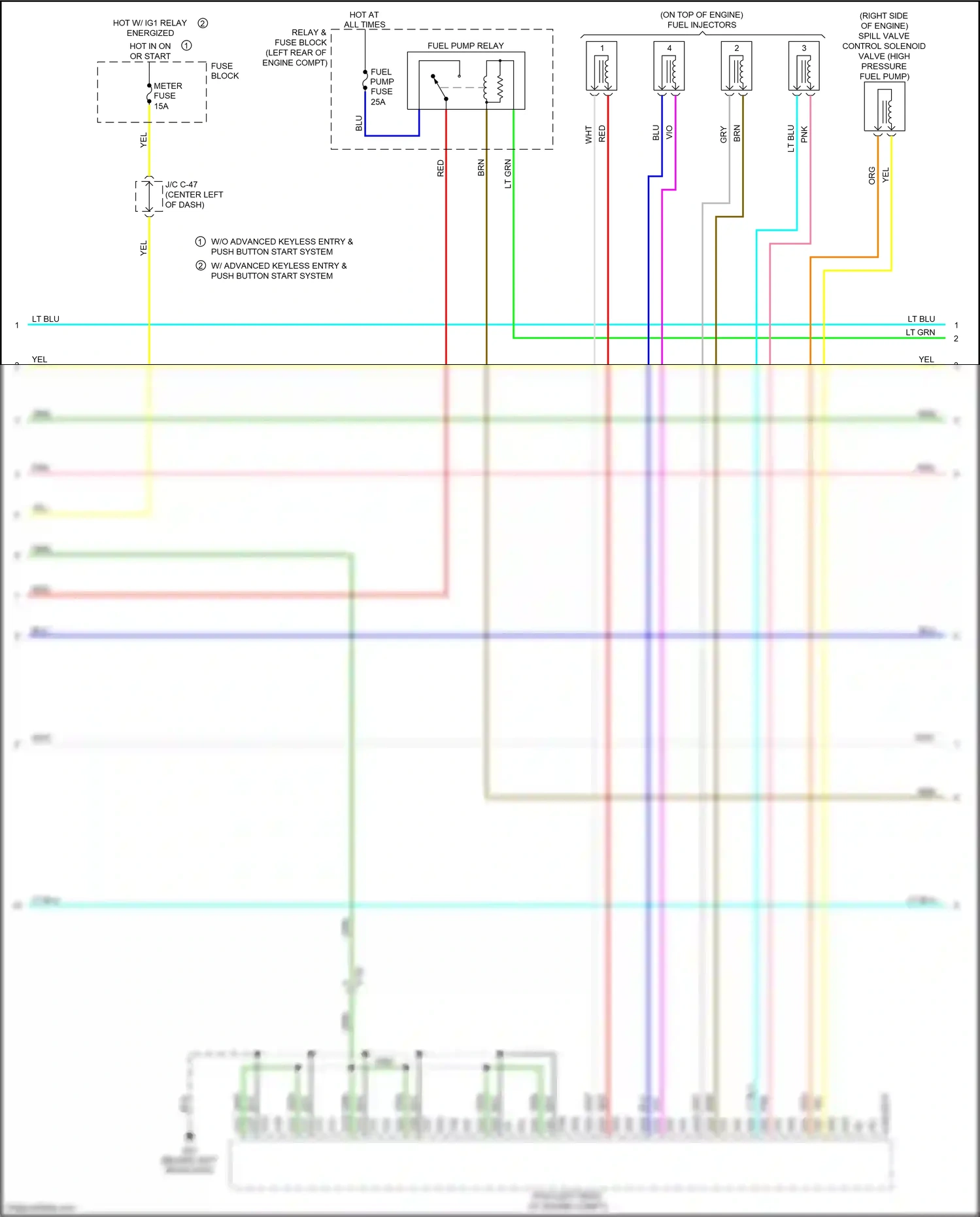 Wiring diagram brn for Mazda 3 BL facelift (2011-2013) (65 of 104)