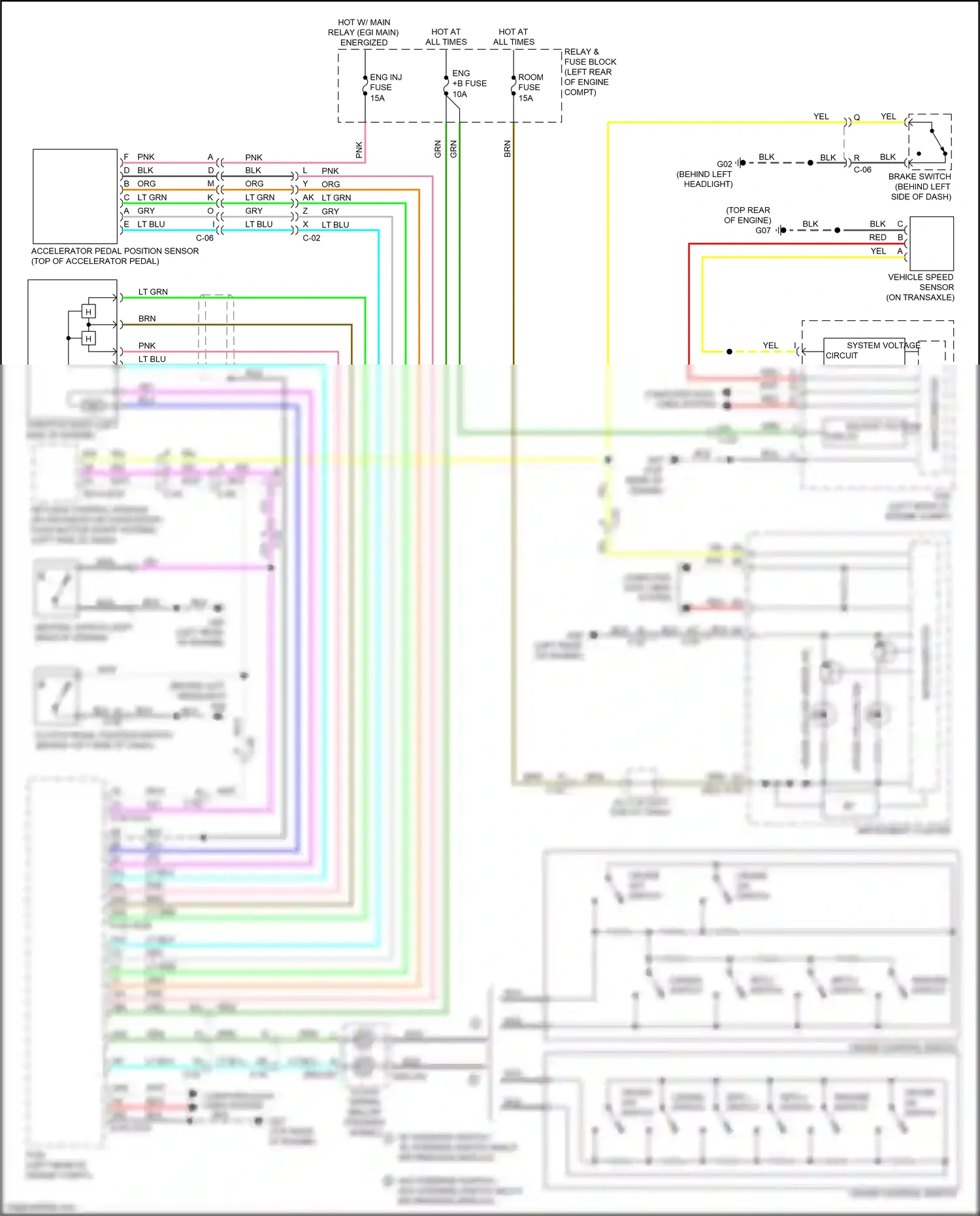 Wiring diagram gry for Mazda 3 BL facelift (2011-2013) (53 of 101)