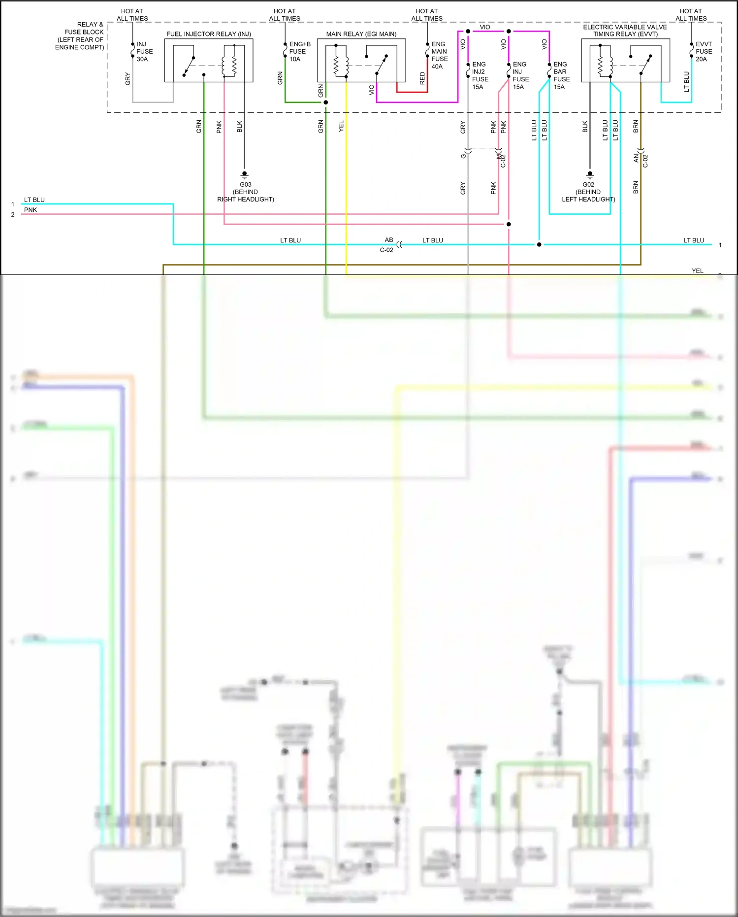 Wiring diagram nca for Mazda 3 BL facelift (2011-2013) (49 of 75)