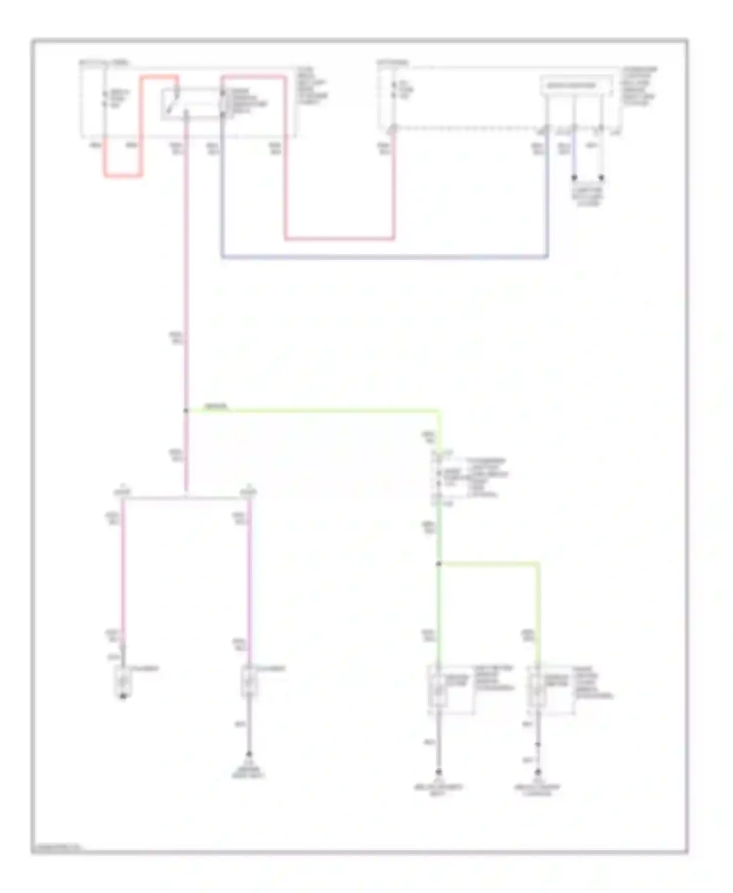 3 Mazda BL (2008-2011): Defoggers circuit