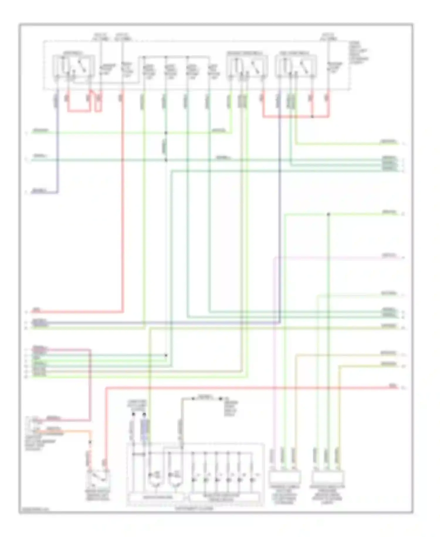 3 Mazda BL (2008-2011): Wiring diagram engine performance 2.0l, except california (2 of 4)
