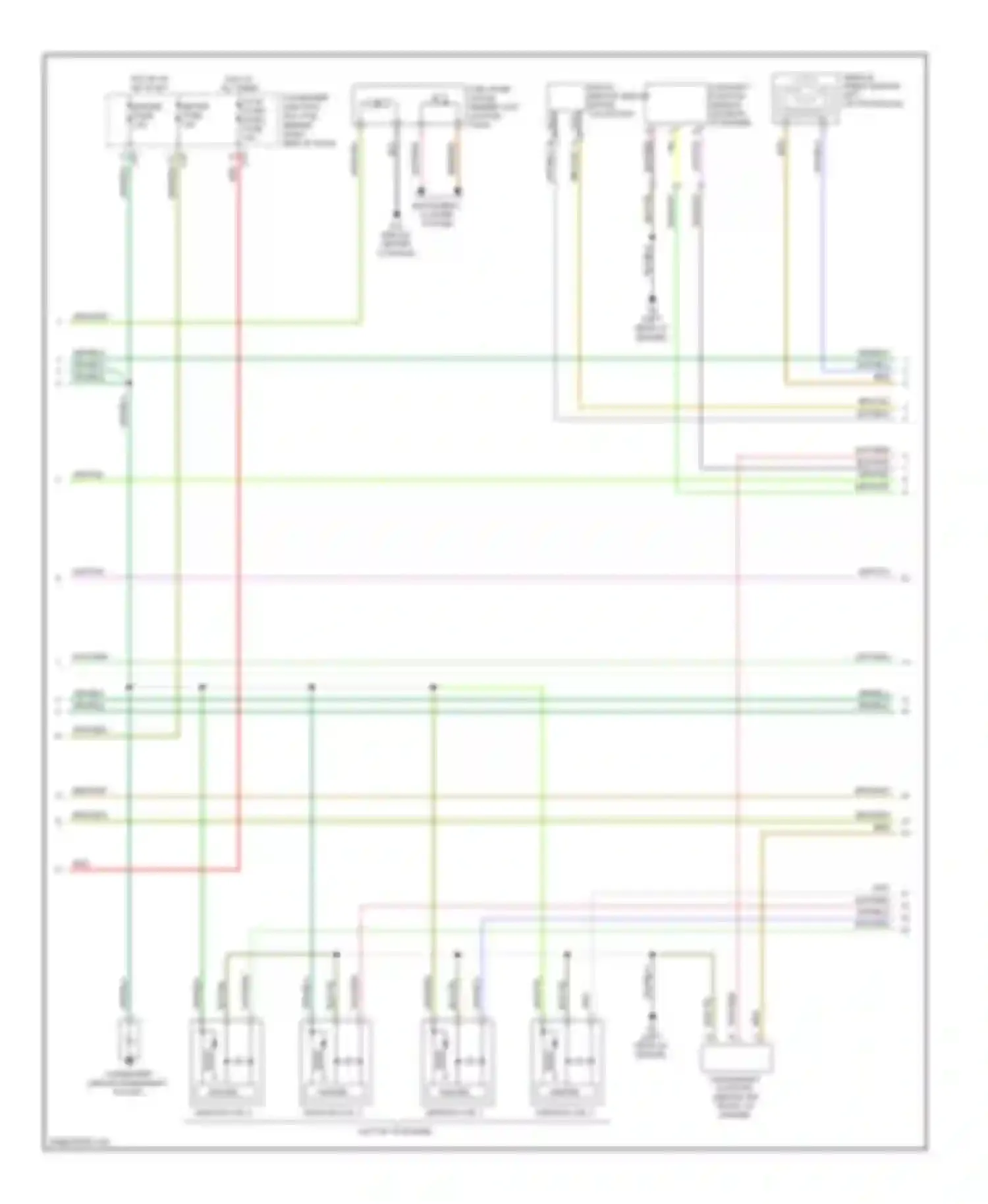 3 Mazda BL (2008-2011): Wiring diagram engine performance 2.0l, except california (3 of 4)